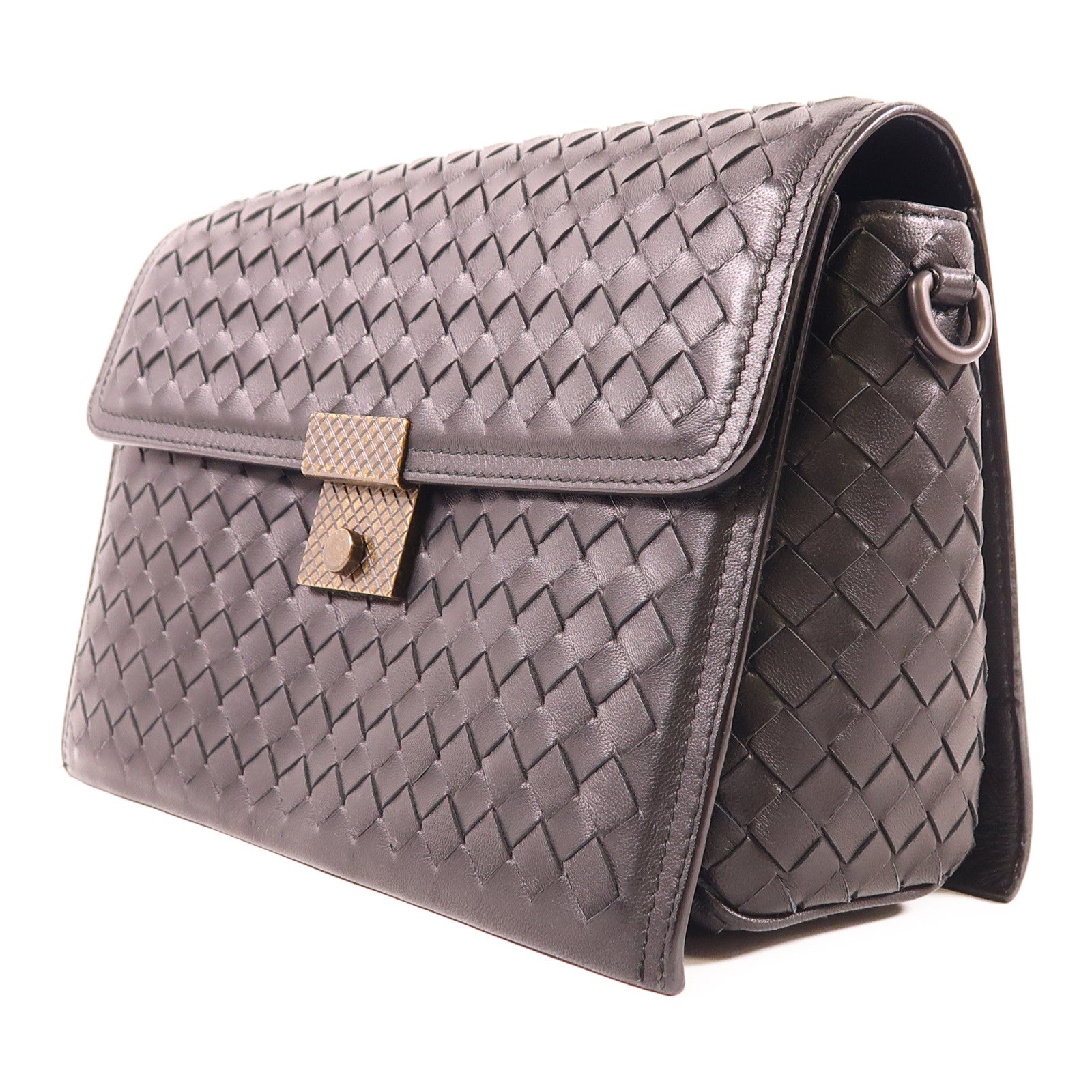 BOTTEGA VENETA 牛皮皮革2 Way Bag手挽肩背兩用袋