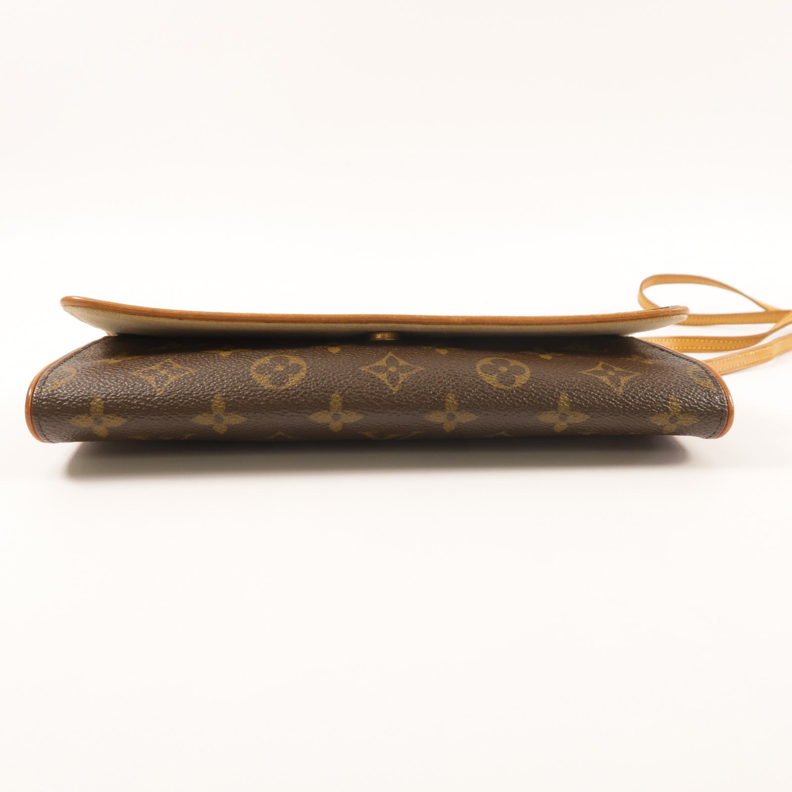 LOUIS VUITTON Monogram Pochette Twin GM金扣肩背袋