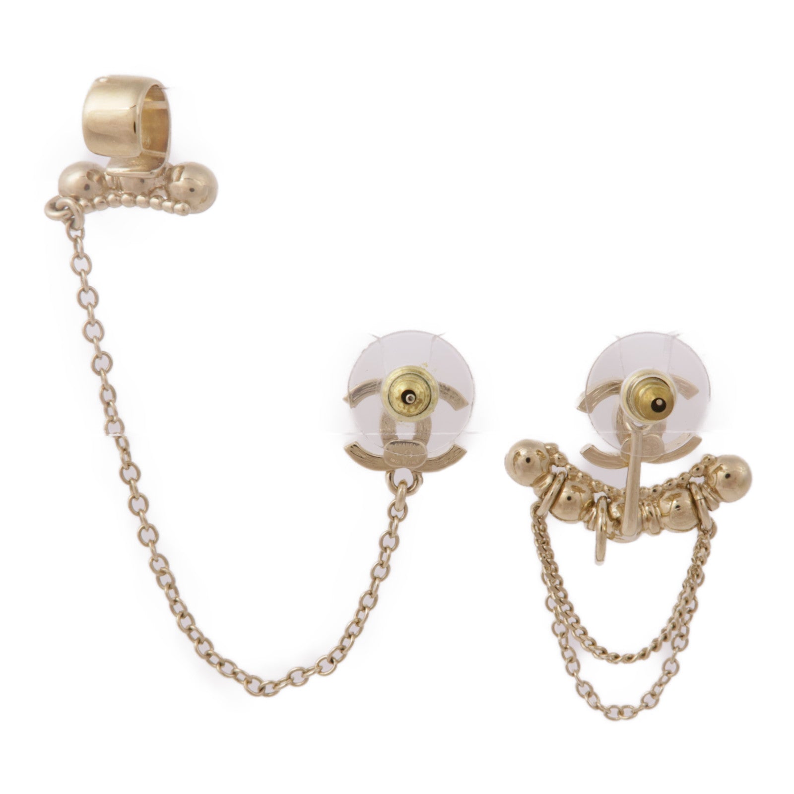 CHANEL 金屬 Earrings 耳環