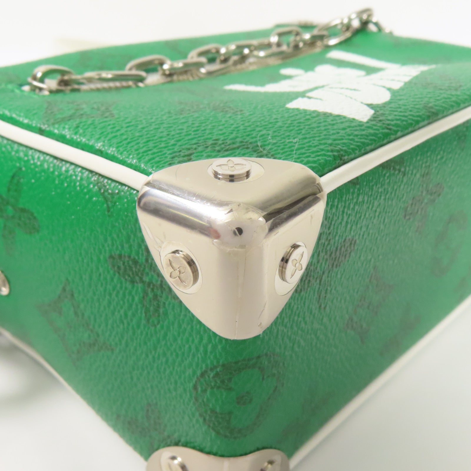 LOUIS VUITTON Monogram Everyday Mini Soft Trunk銀扣肩背袋