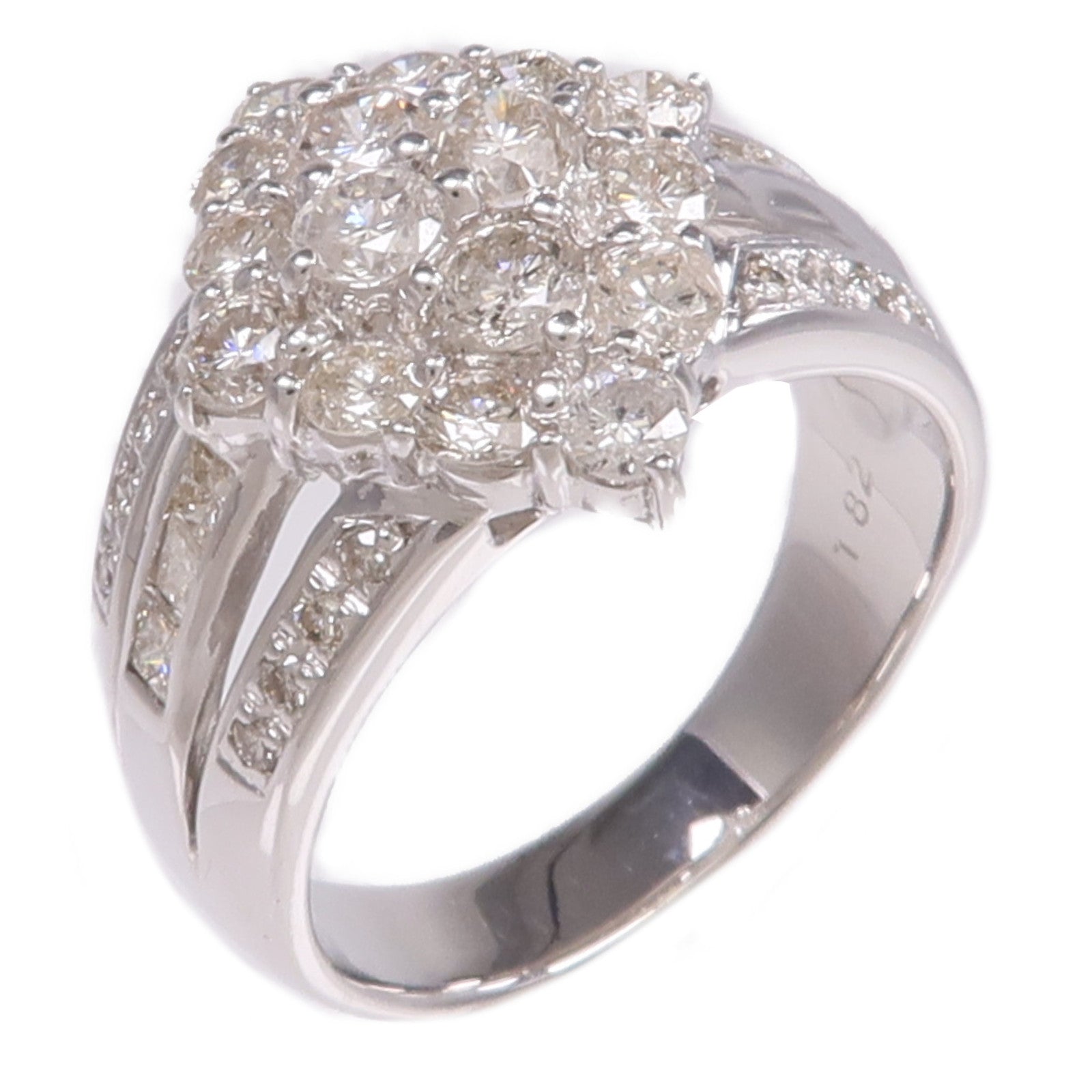 JEWELRY 18K白金Diamond Ring鑽石戒指