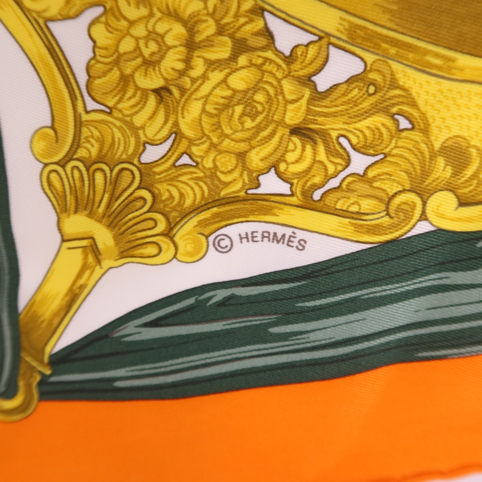 HERMES 絲質Scarf 65x65絲巾