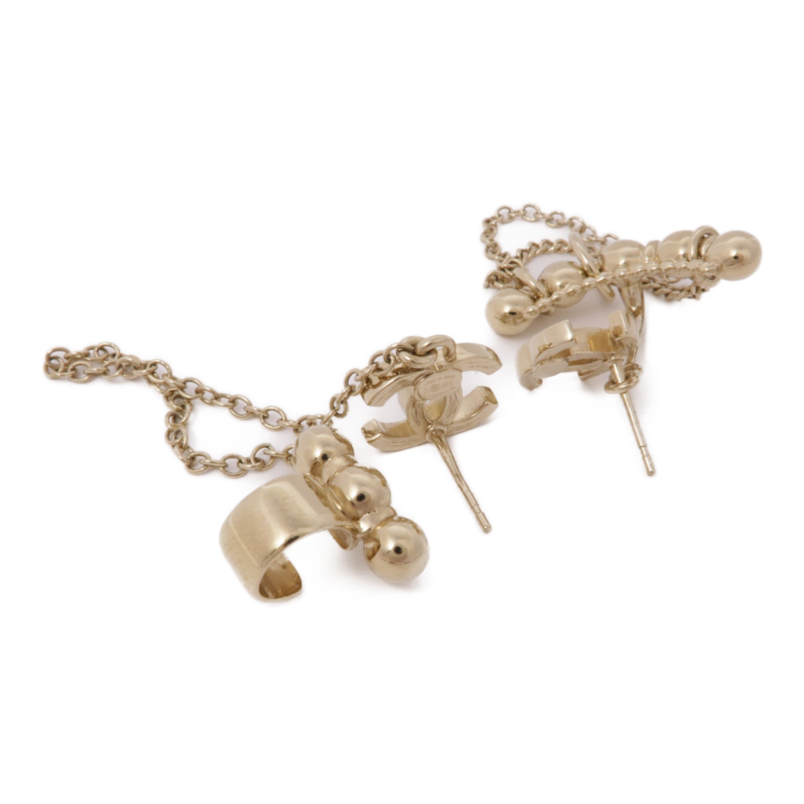 CHANEL 金屬 Earrings 耳環