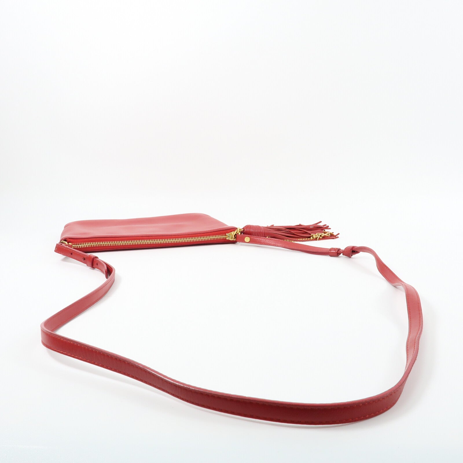 SAINT LAURENT 牛皮皮革Shoulder Bag肩背袋