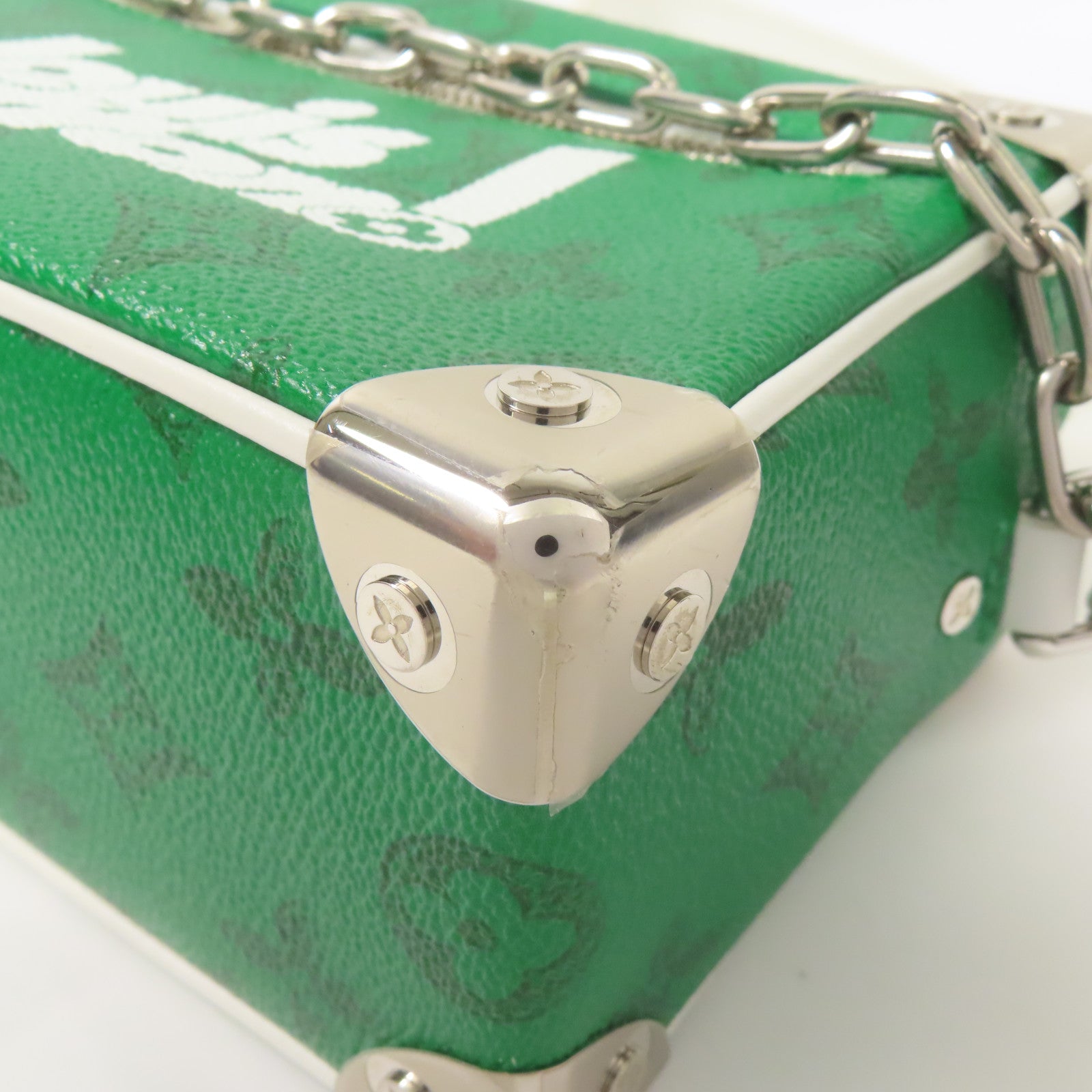 LOUIS VUITTON Monogram Everyday Mini Soft Trunk銀扣肩背袋