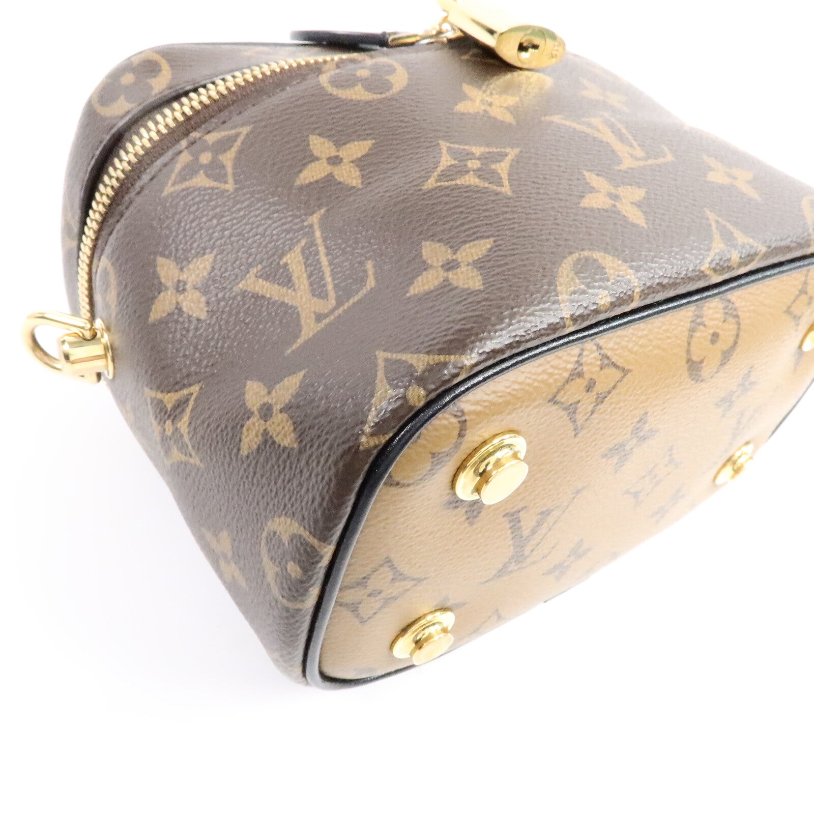 LOUIS VUITTON Monogram Reverse Vanity PM手挽肩背兩用袋
