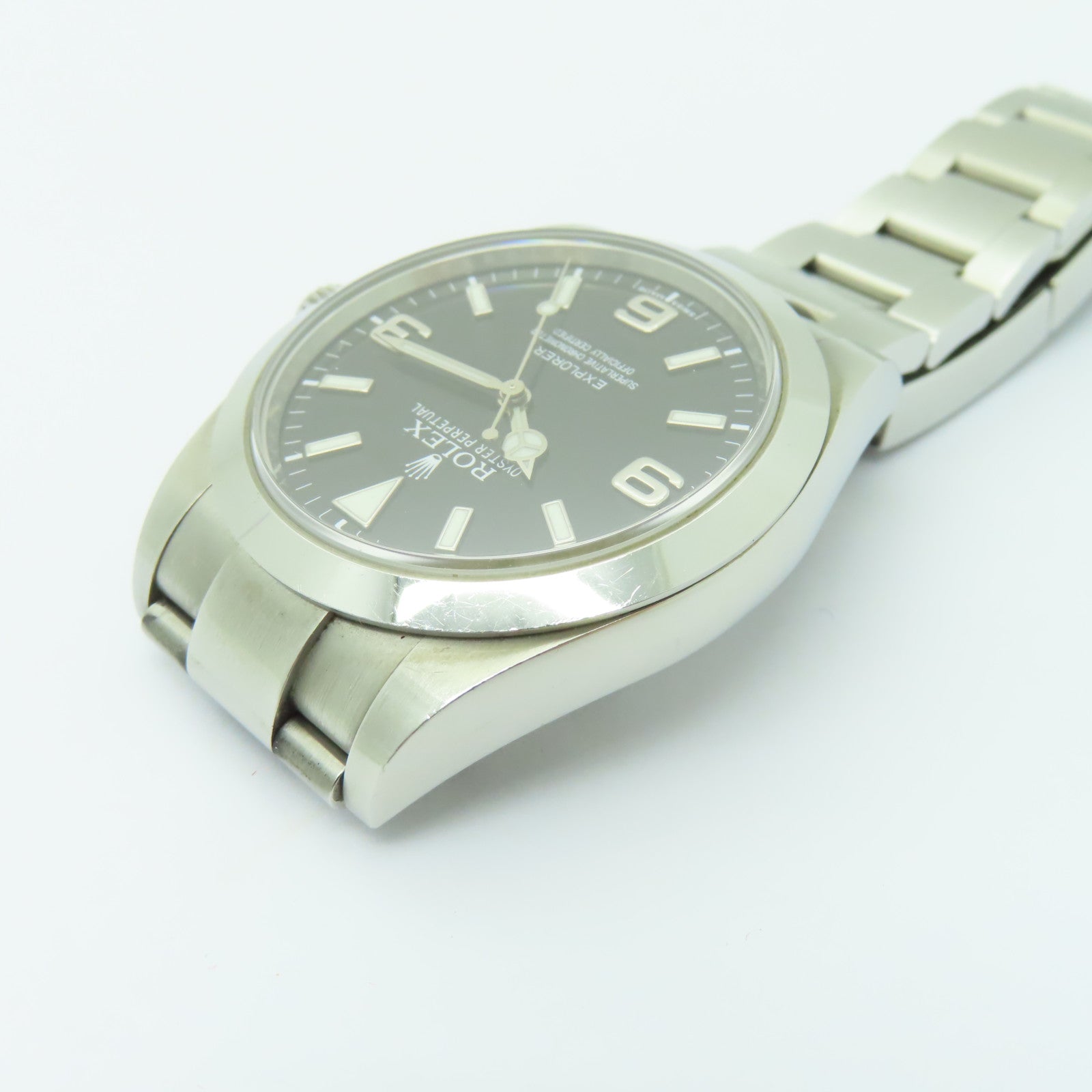 ROLEX ExplorerⅠ不鏽鋼手錶自動機芯黑色