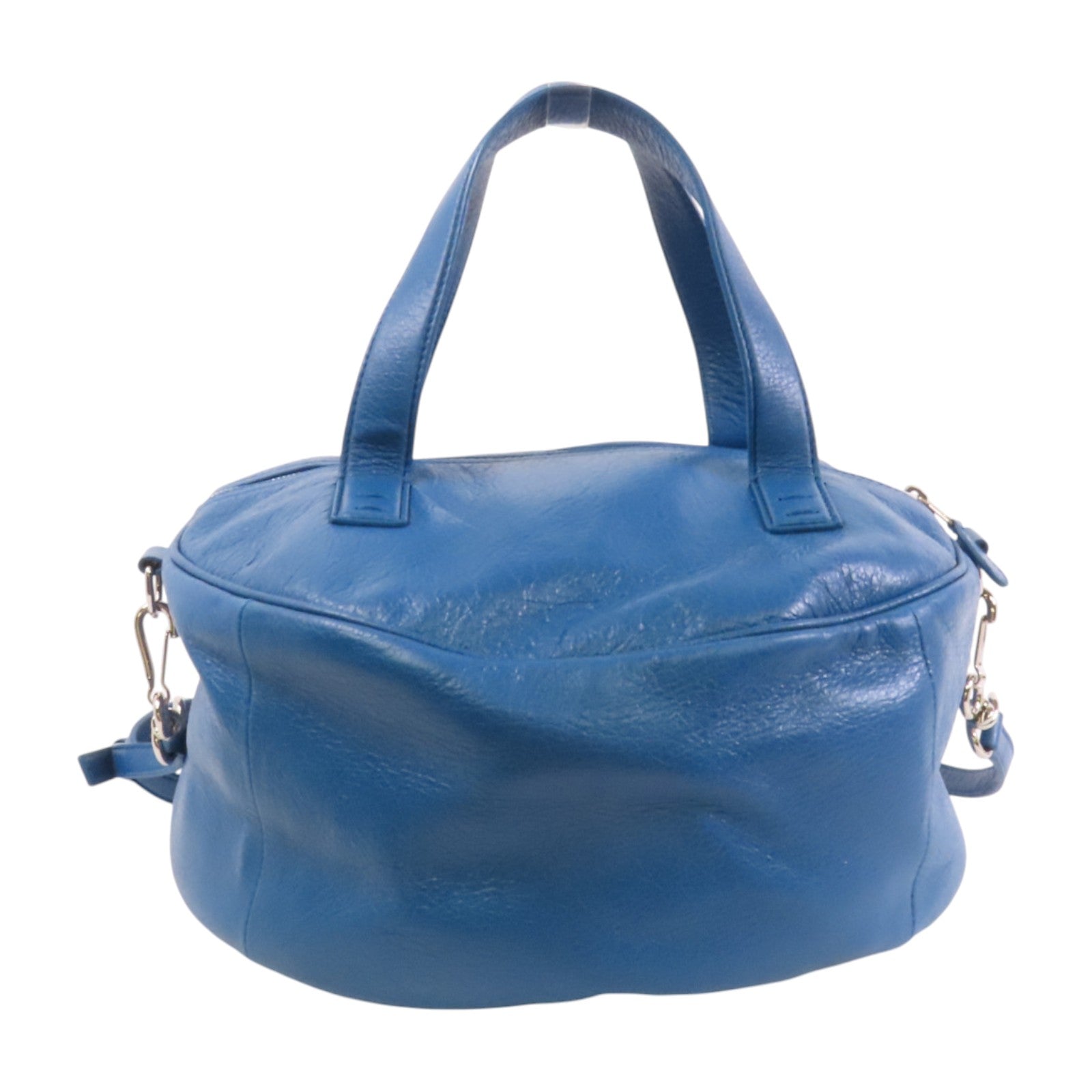 BALENCIAGA 牛皮皮革Air Hobo銀扣手挽肩背兩用袋