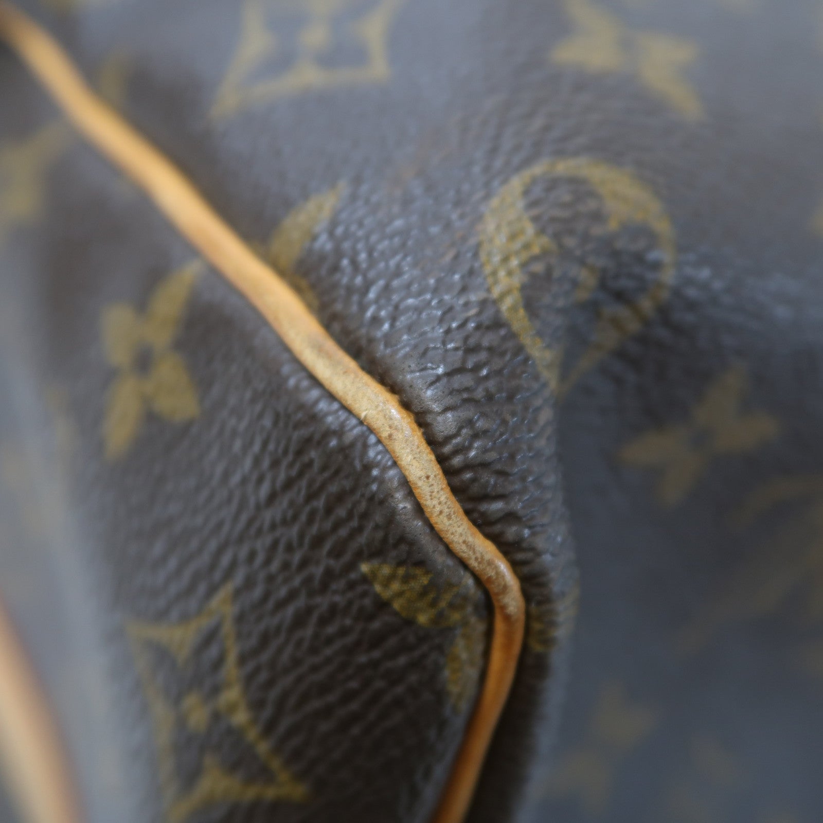 LOUIS VUITTON Monogram Keepall Bandouliere 50金扣手挽肩背兩用袋啡色
