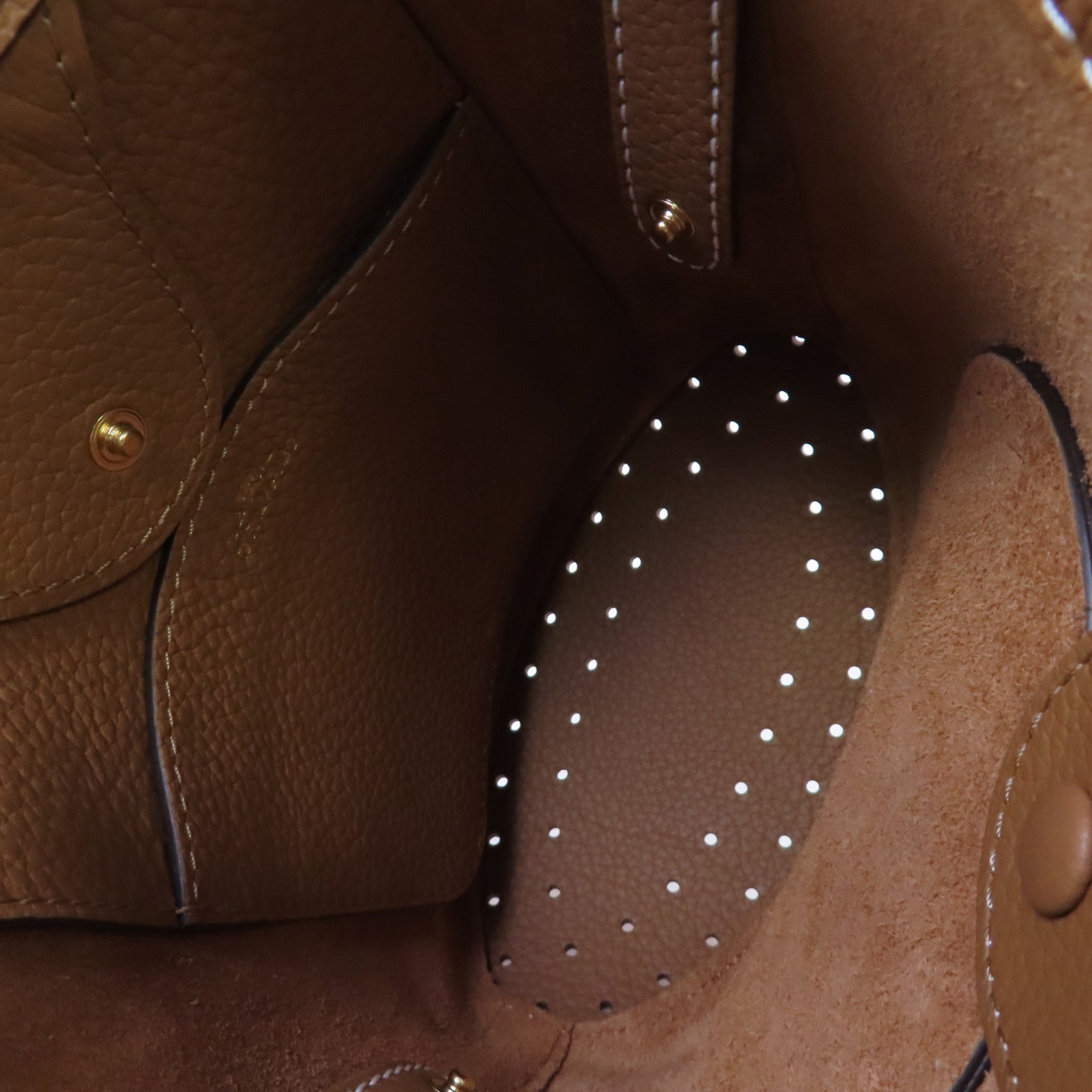 SELECTION 【激減優惠】Delvaux Pin Mini Bucket Surpique Hand Bag金扣手挽袋