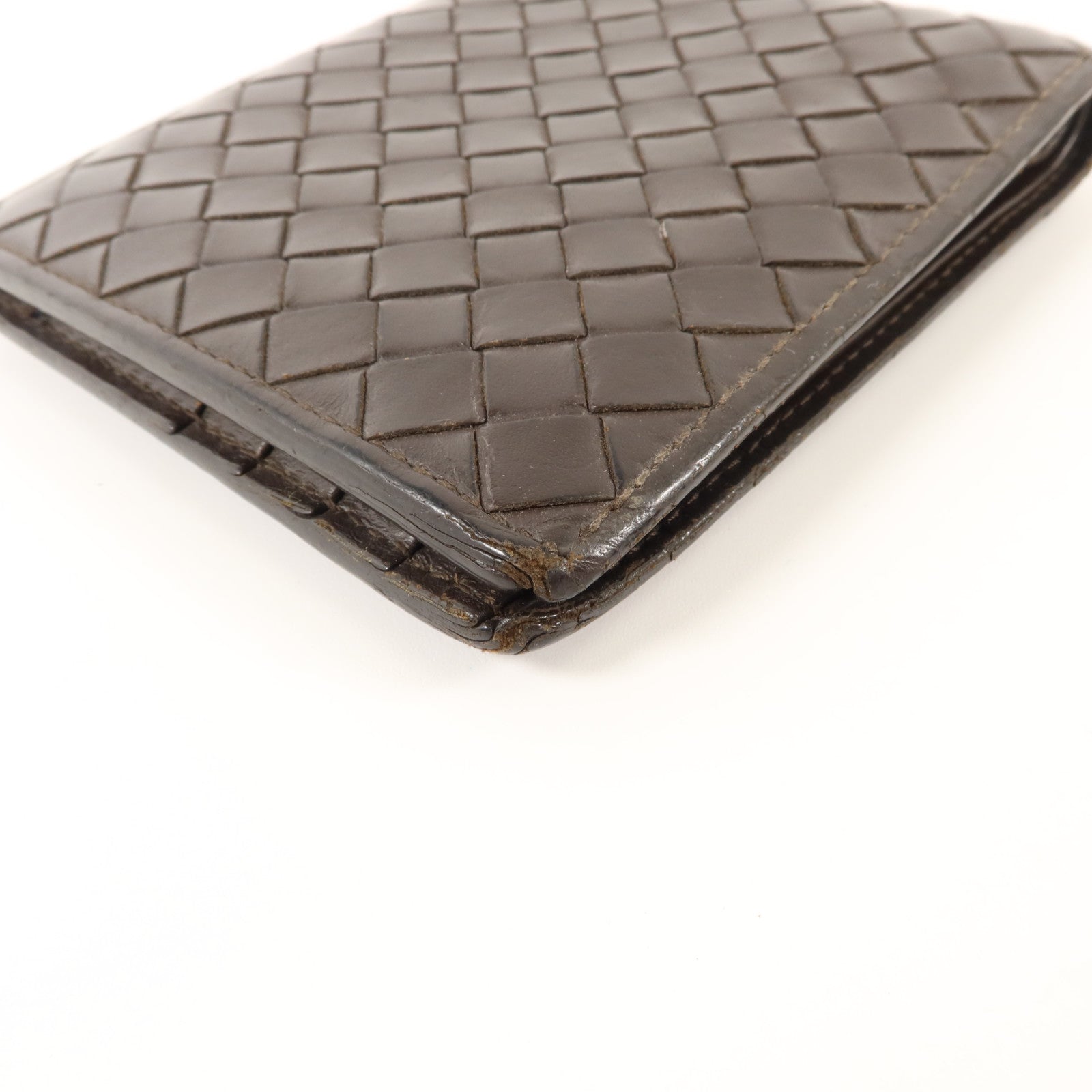 BOTTEGA VENETA 織紋皮革Bifold Wallet錢包