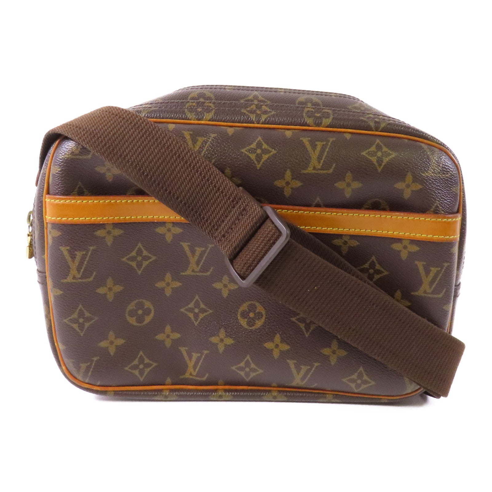 LOUIS VUITTON LV GHW Reporter PM Shoulder Bag M45254 Monogram Brown