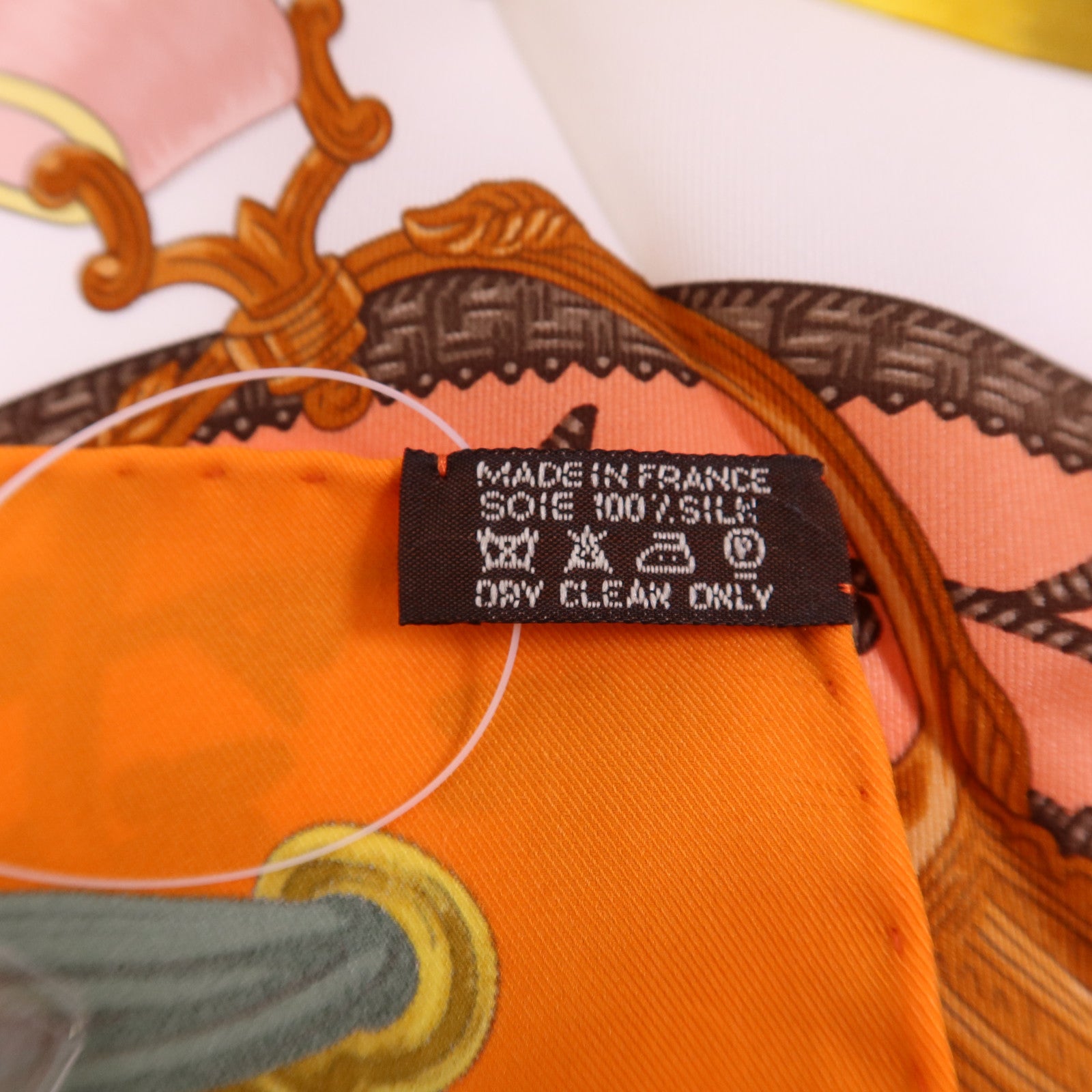 HERMES 絲質Scarf 65x65絲巾