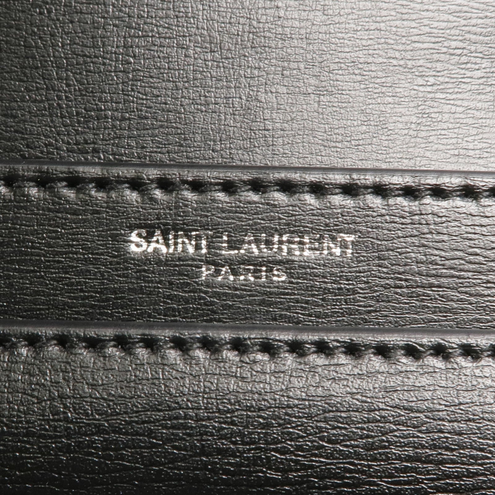 SAINT LAURENT 牛皮皮革Sunset Medium銀扣鏈帶肩背袋