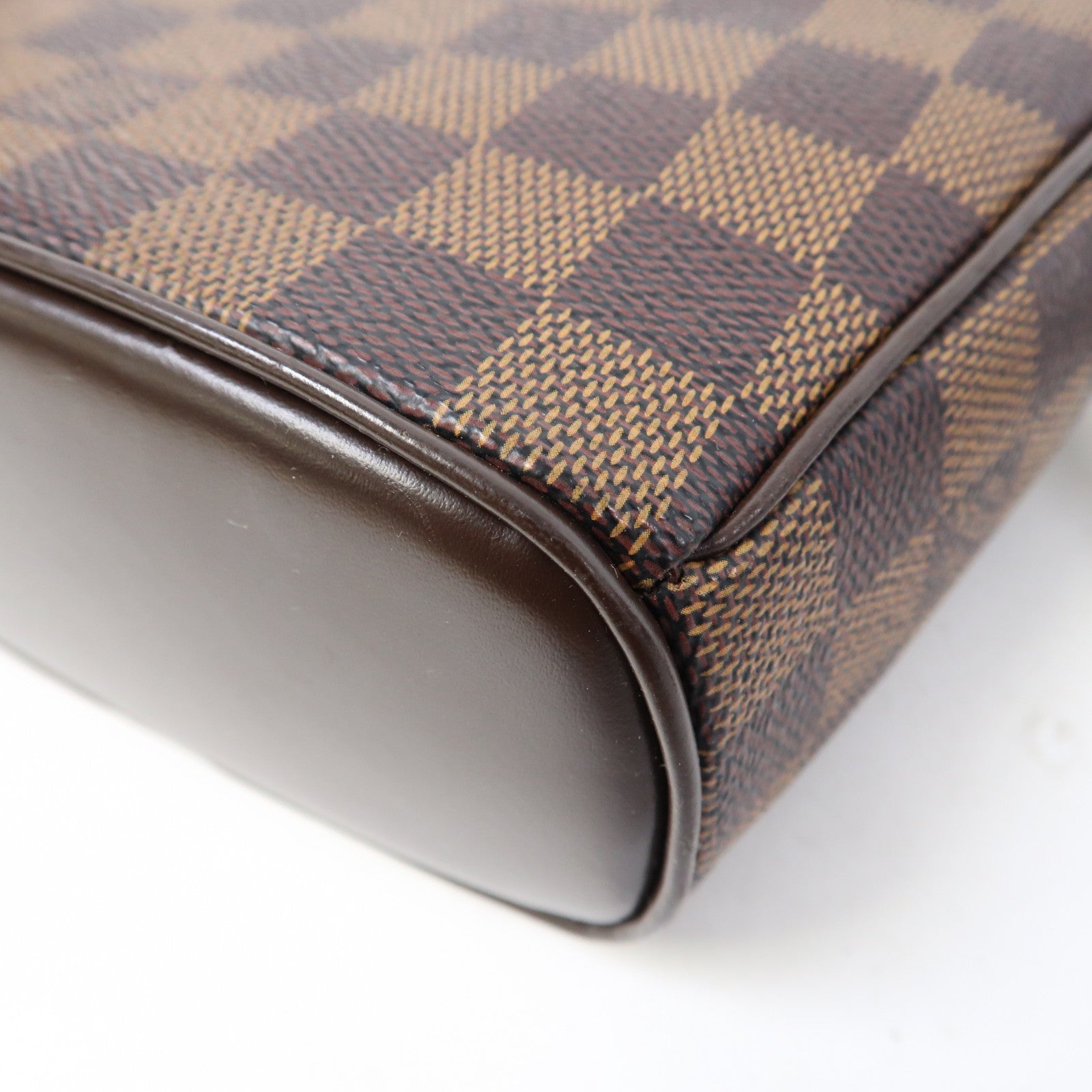 LOUIS VUITTON Damier Ipanema PM金扣肩背袋啡色