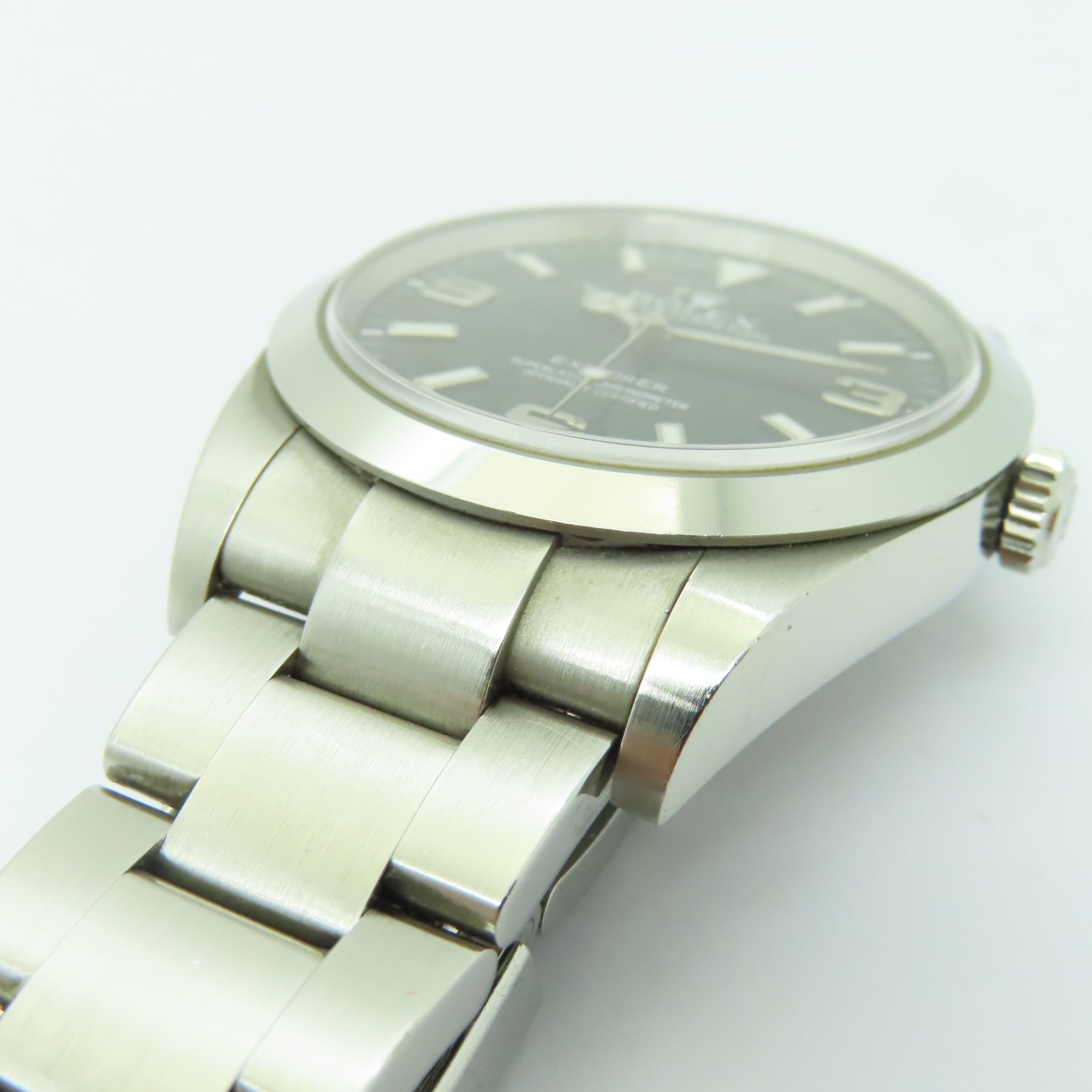 ROLEX ExplorerⅠ不鏽鋼手錶自動機芯黑色