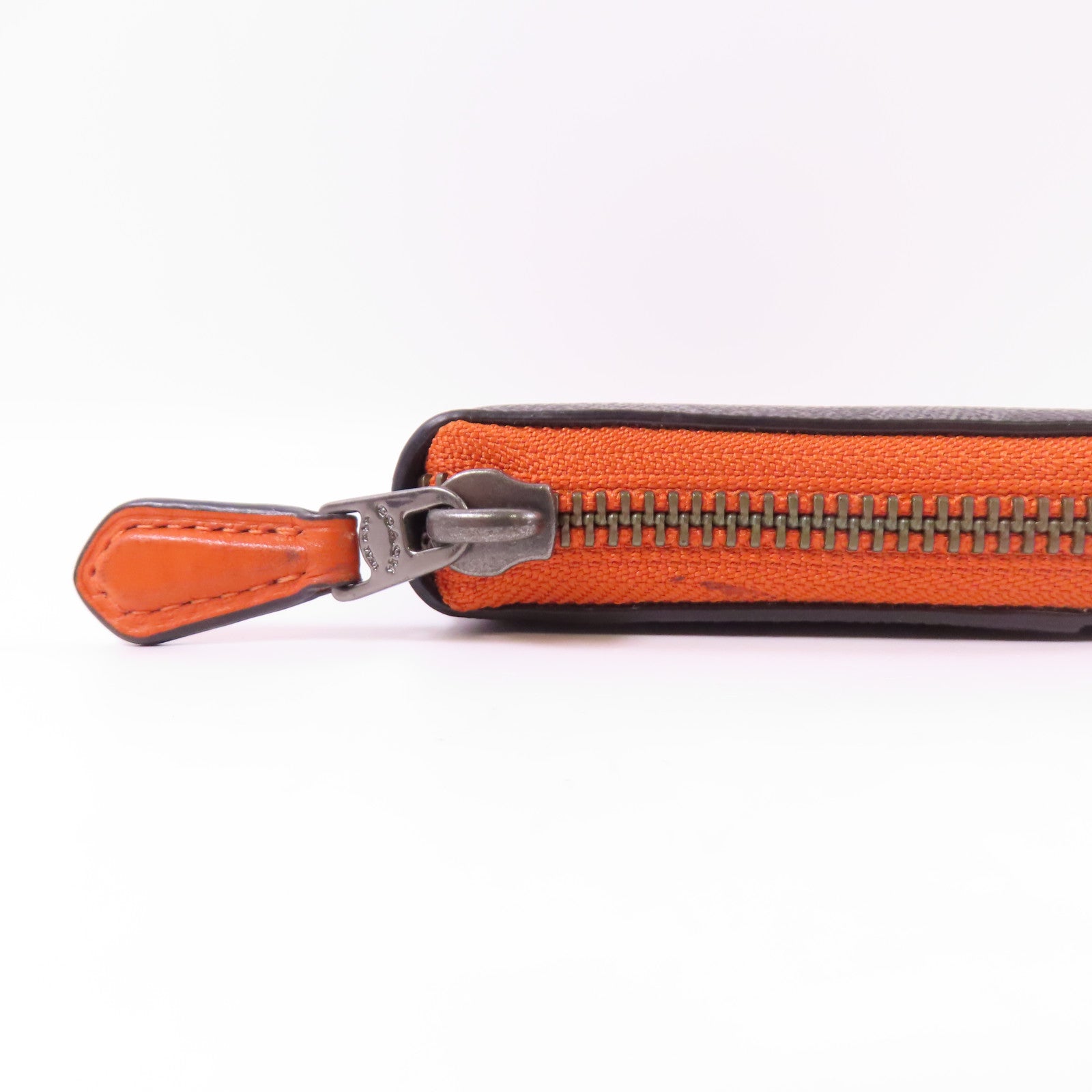 COACH 塗層帆布Zipper Long Wallet長錢包