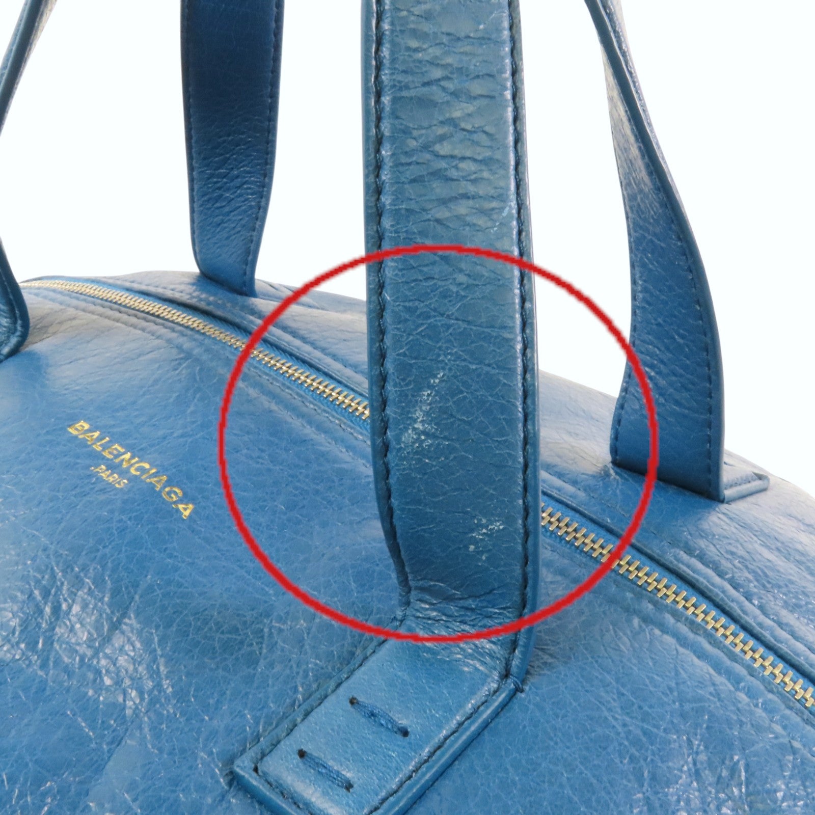 BALENCIAGA 牛皮皮革Air Hobo銀扣手挽肩背兩用袋