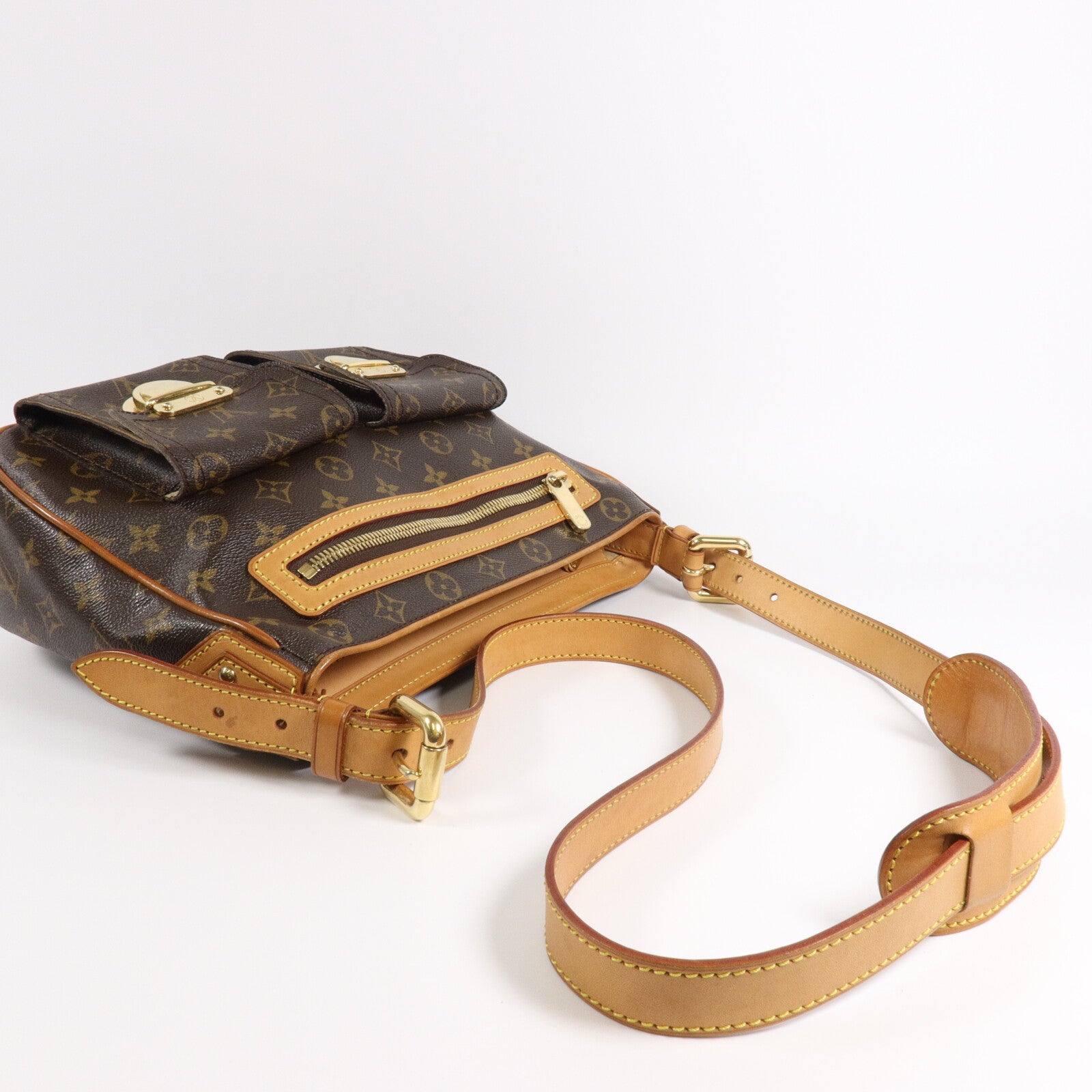 LOUIS VUITTON Monogram Hudson GM肩背袋