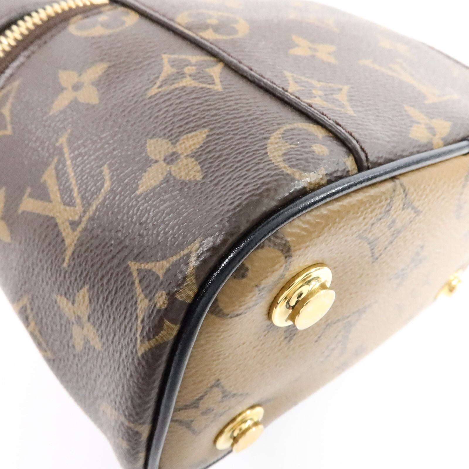 LOUIS VUITTON Monogram Reverse Vanity PM手挽肩背兩用袋