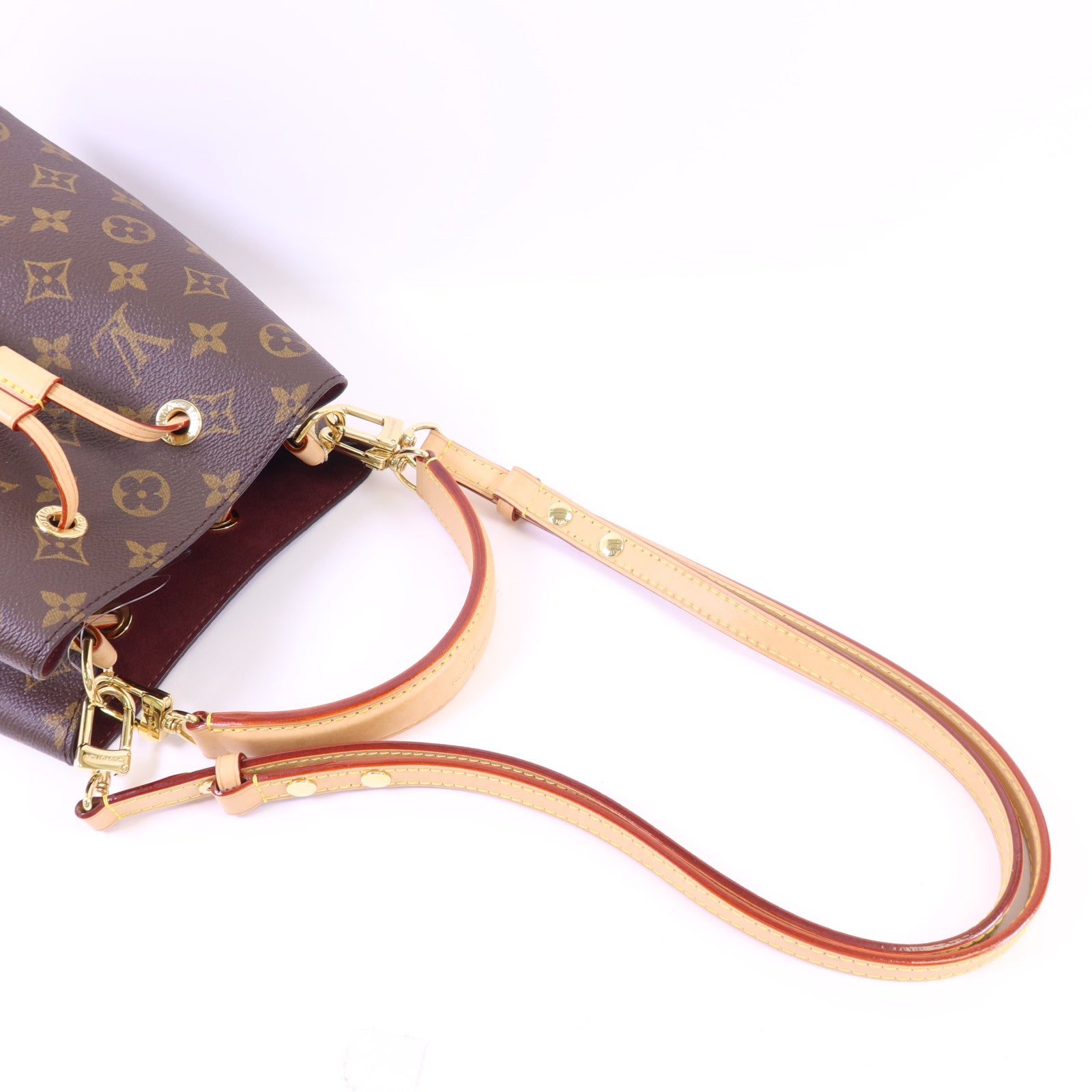 LOUIS VUITTON Monogram Neonoe BB金扣手挽肩背兩用袋
