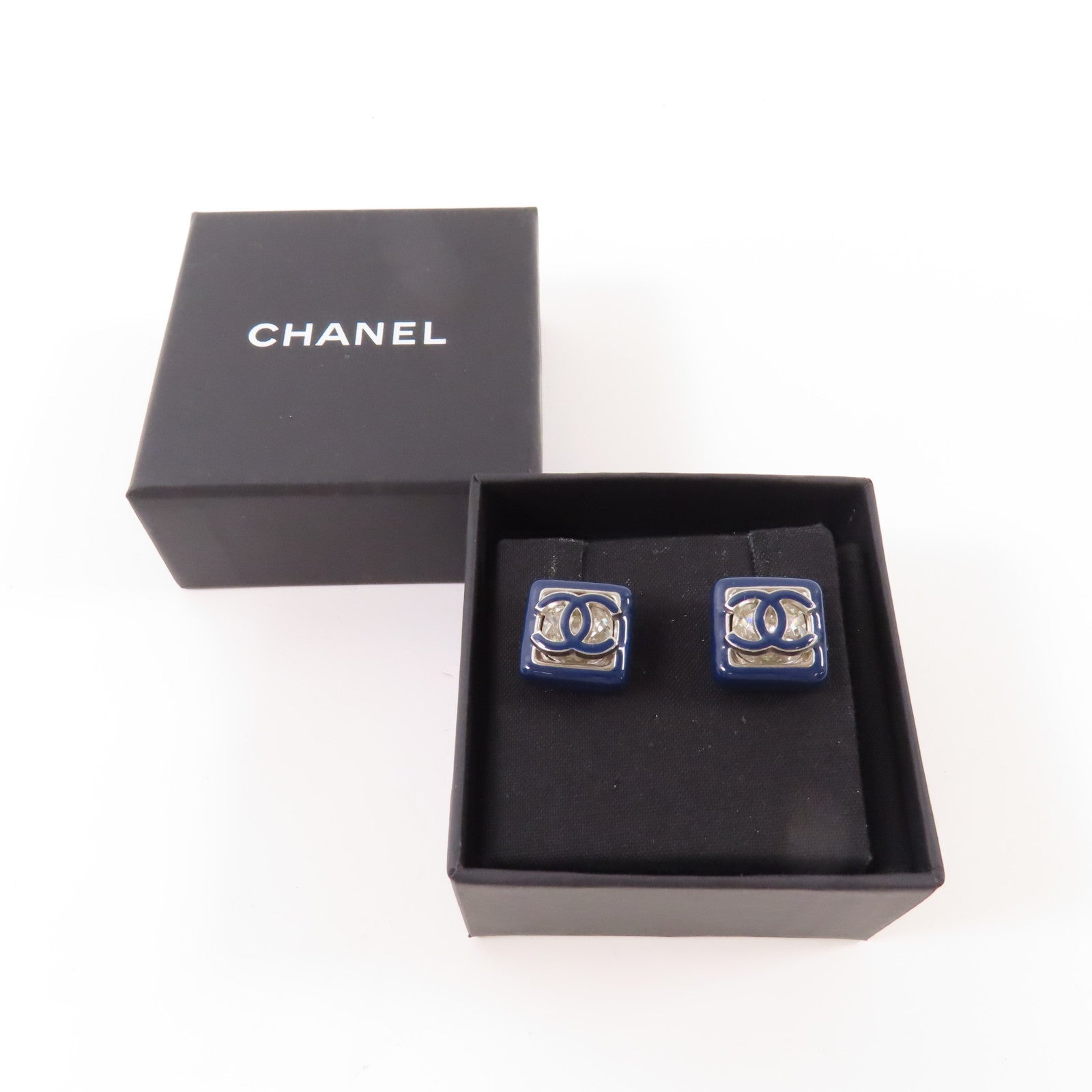 CHANEL 金屬/PVC/水晶Earrings耳環