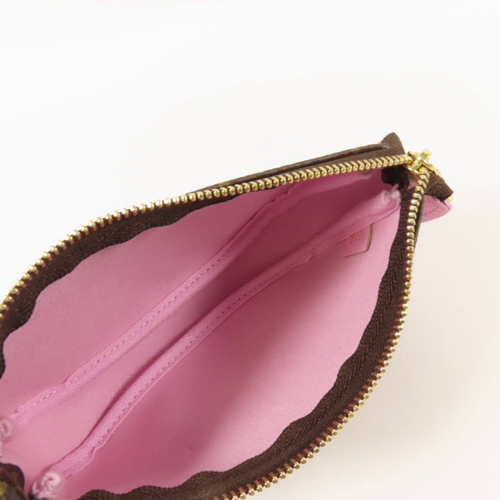 LOUIS VUITTON Monogram Pochette Accessoires金扣手挽袋