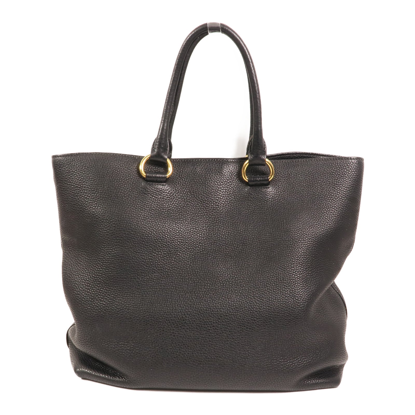 PRADA 牛皮皮革Vitello Phoenix金扣手挽肩背兩用袋