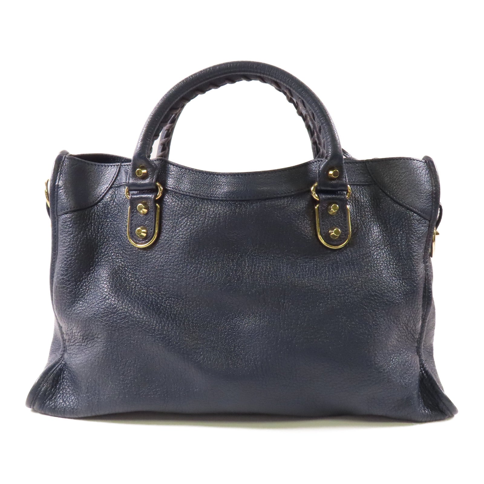 BALENCIAGA 牛皮皮革Shoulder Bag金扣肩背袋