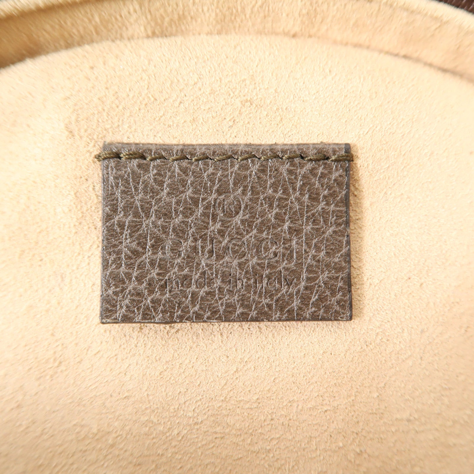 GUCCI 塗層帆布Ophidia金扣鏈帶肩背袋