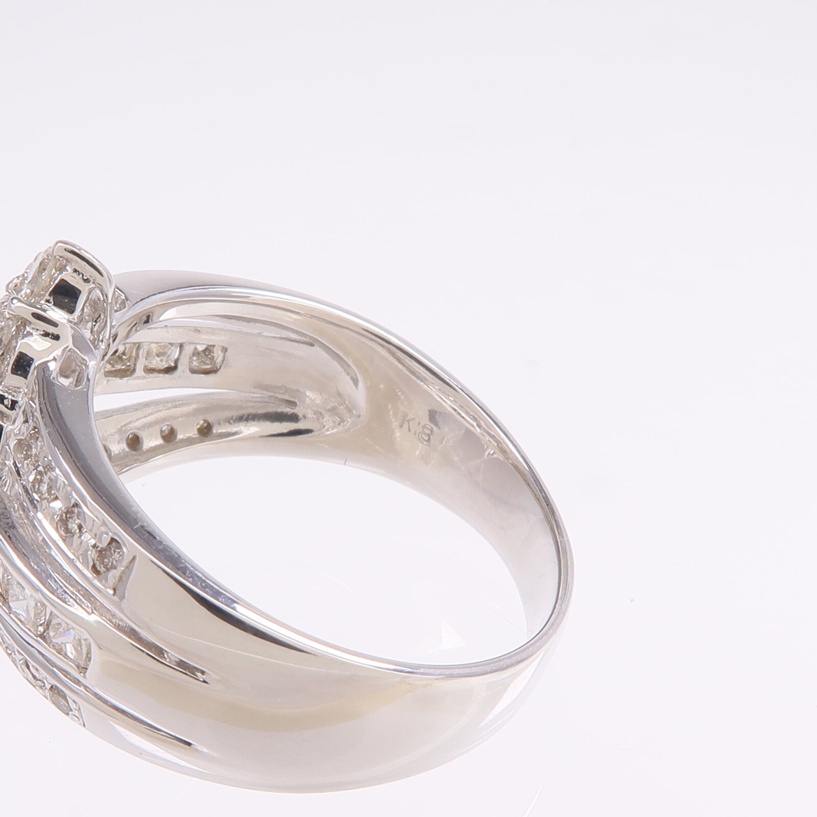 JEWELRY 18K白金Diamond Ring鑽石戒指