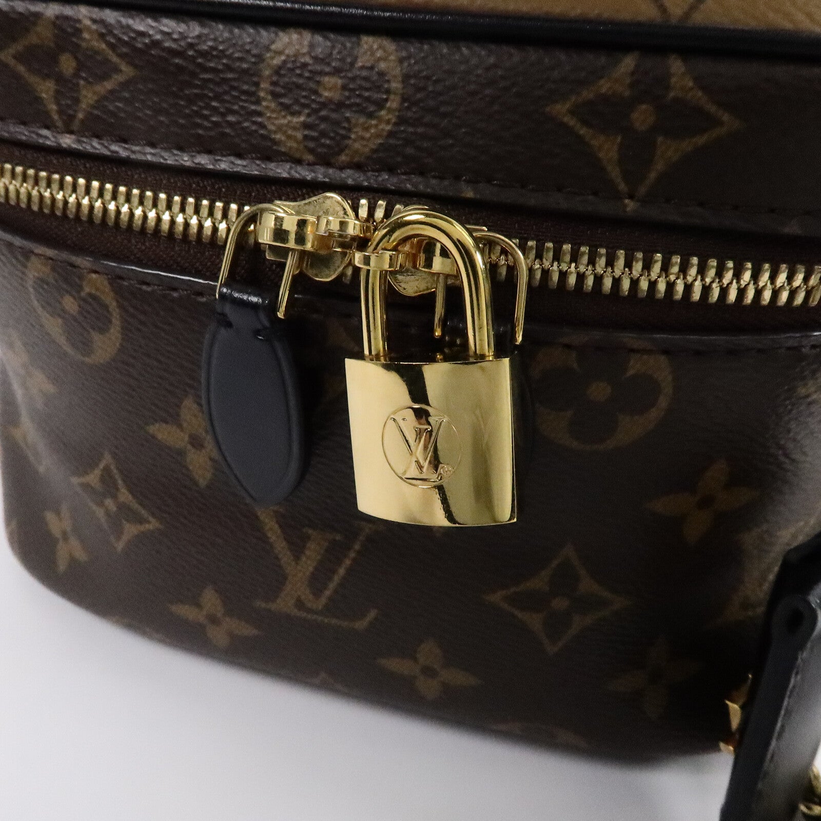 LOUIS VUITTON Monogram Reverse Vanity PM手挽肩背兩用袋