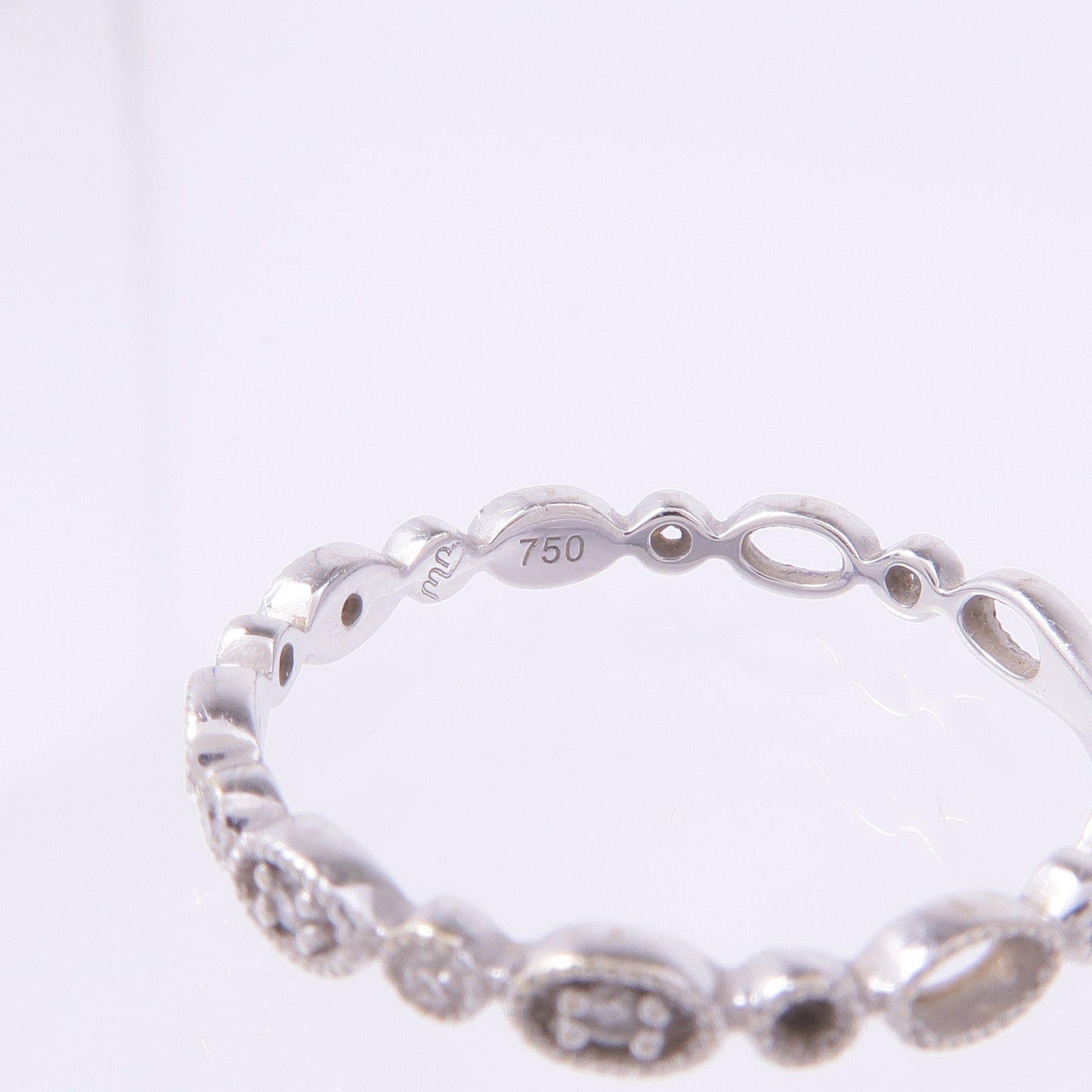 JEWELRY 【激減優惠】18K白金Diamond Ring鑽石戒指US#6.5