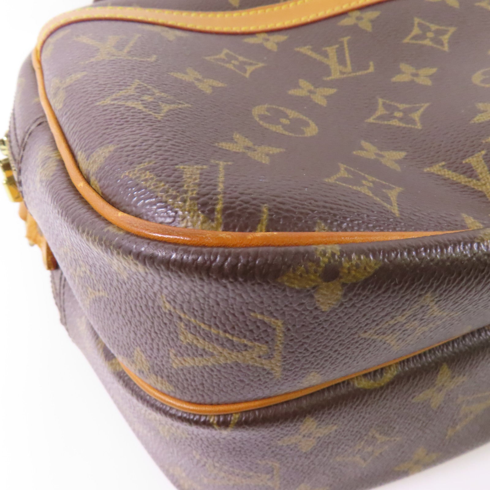 LOUIS VUITTON LV GHW Reporter PM Shoulder Bag M45254 Monogram Brown