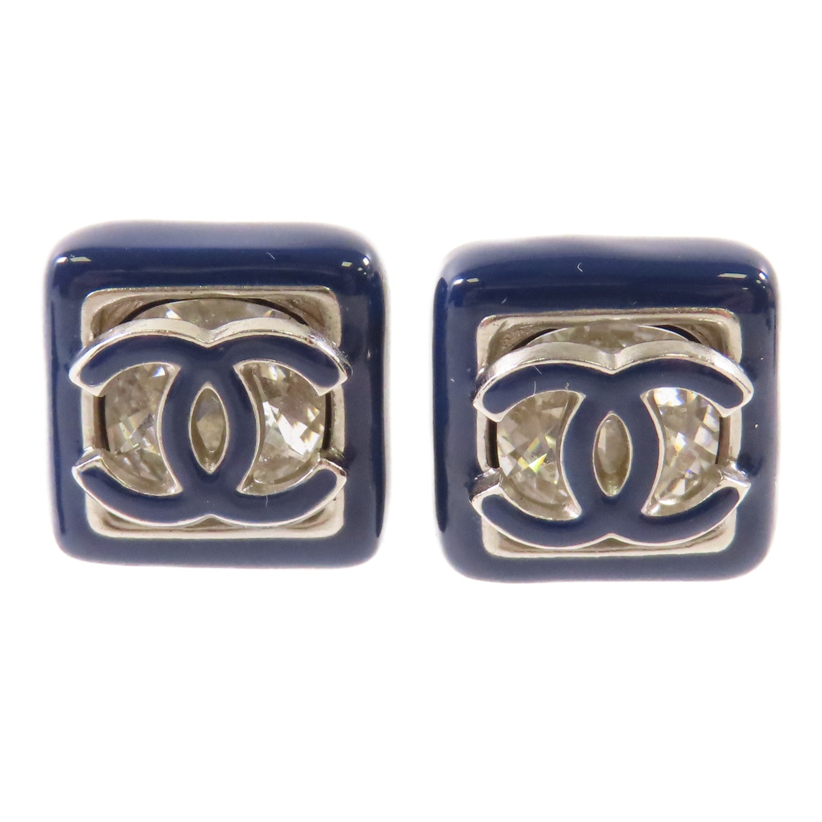 CHANEL 金屬/PVC/水晶Earrings耳環