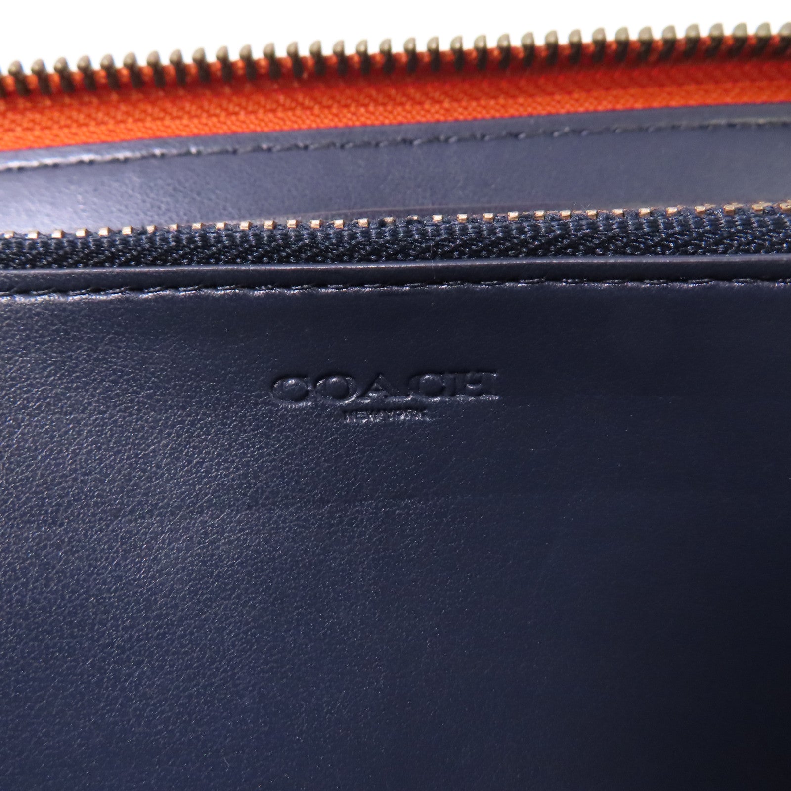 COACH 塗層帆布Zipper Long Wallet長錢包