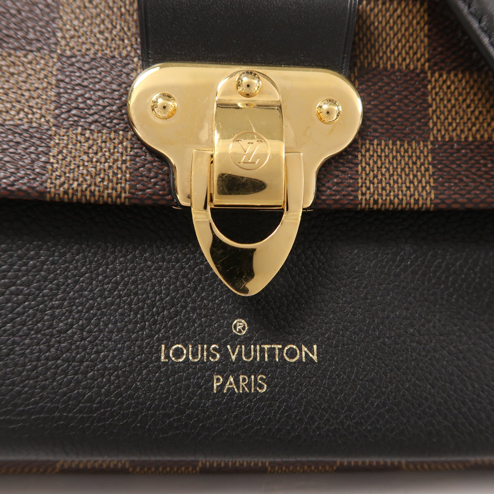 LOUIS VUITTON 【激減優惠】Damier Vavin金扣鏈帶肩背袋