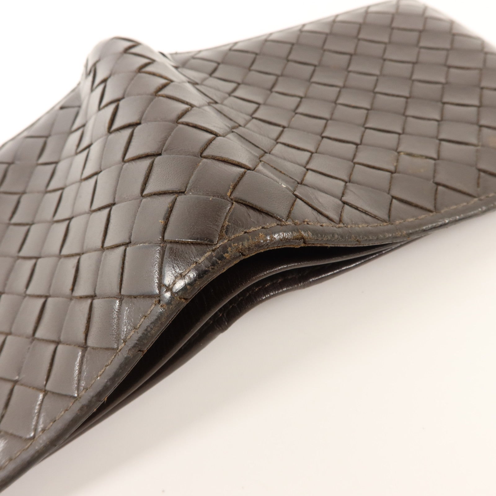 BOTTEGA VENETA 織紋皮革Bifold Wallet錢包