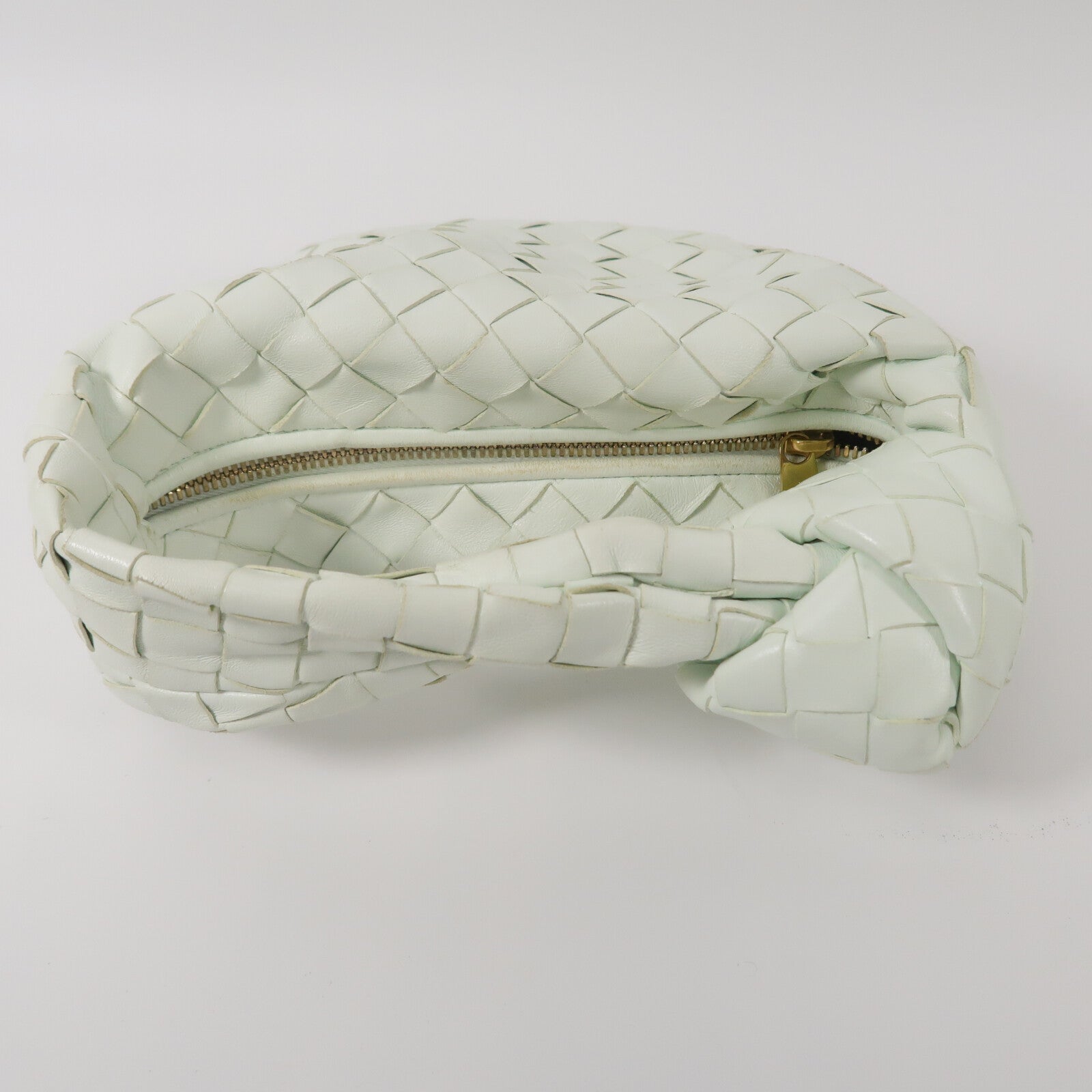 BOTTEGA VENETA 羊皮皮革Mini Jodie手挽袋