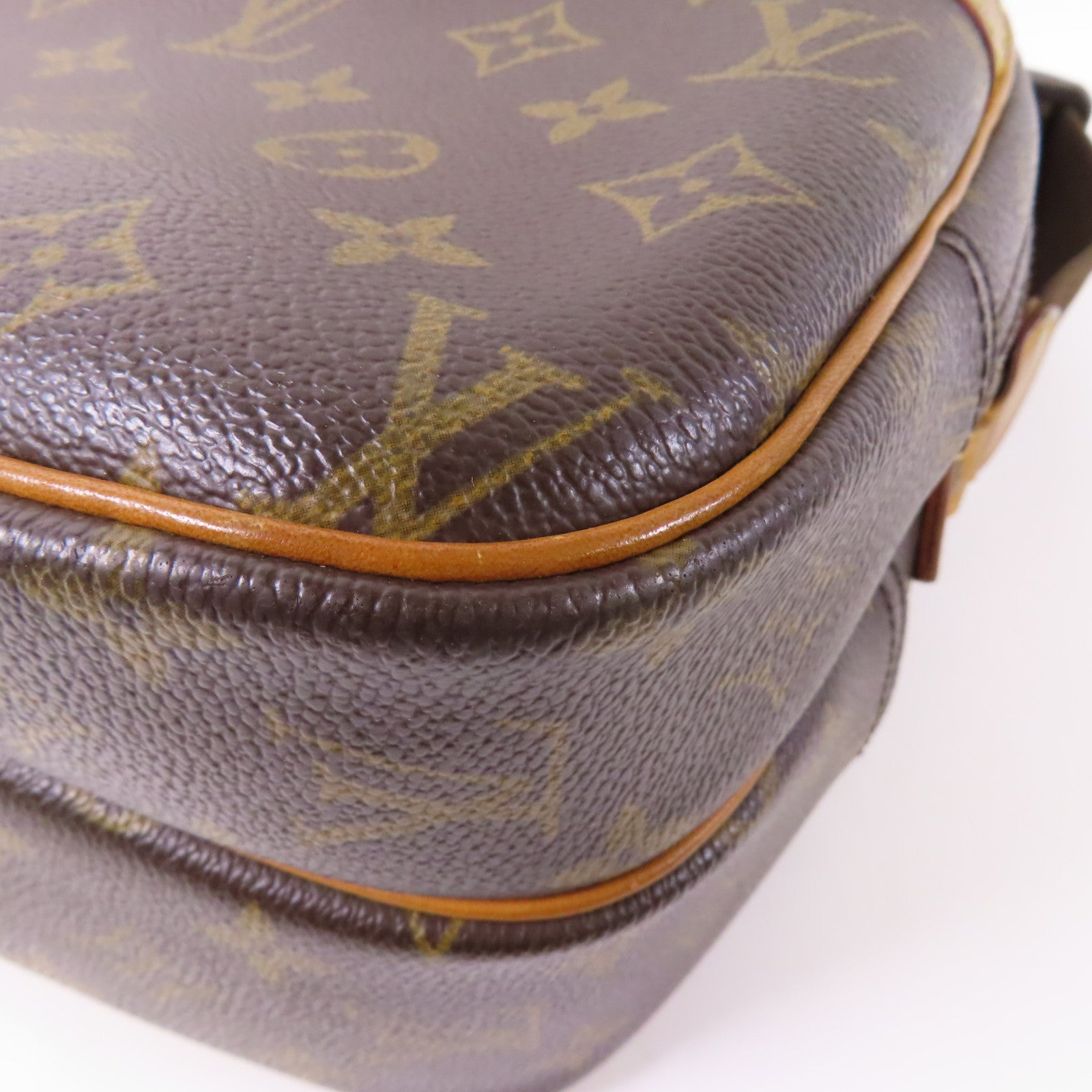 LOUIS VUITTON LV GHW Reporter PM Shoulder Bag M45254 Monogram Brown