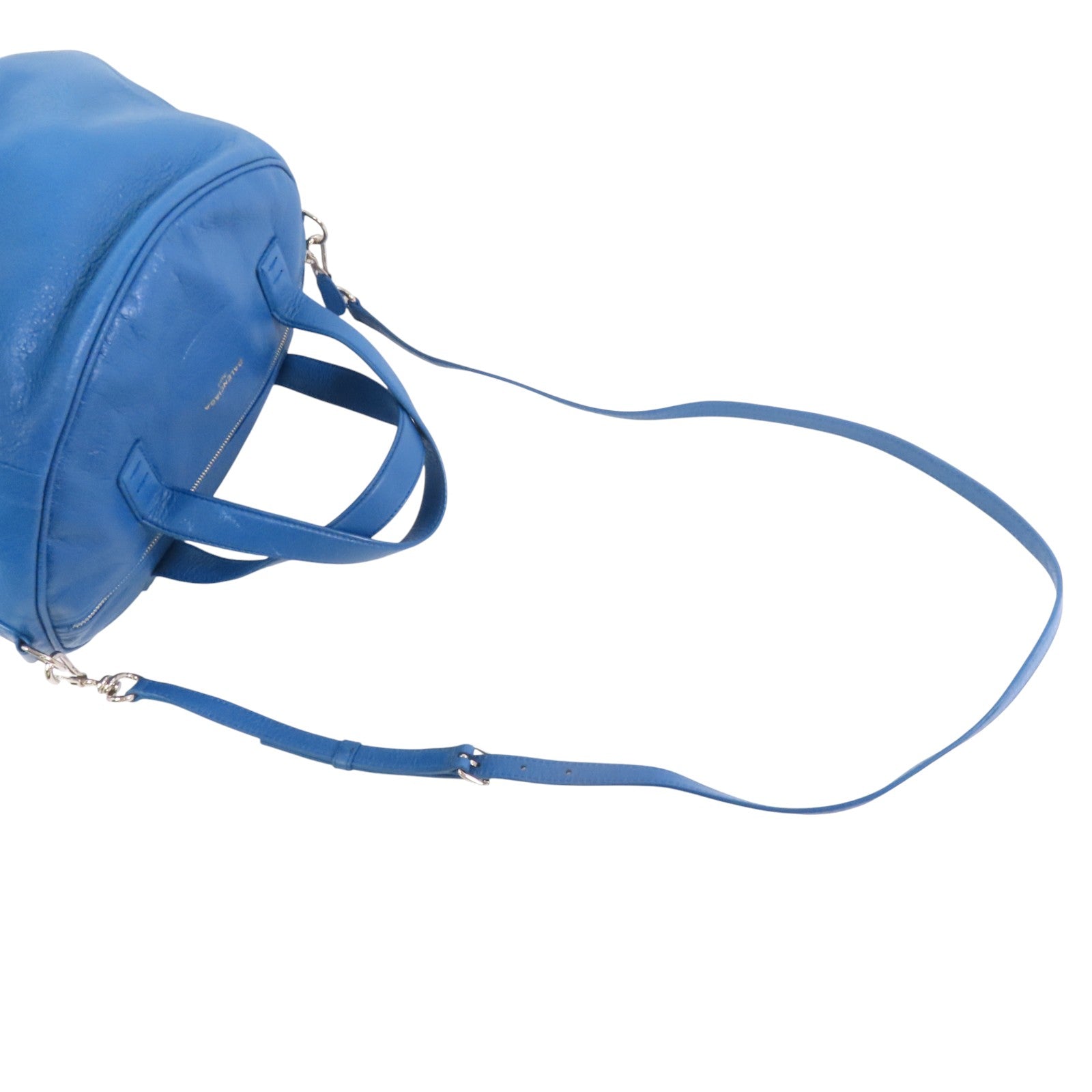 BALENCIAGA 牛皮皮革Air Hobo銀扣手挽肩背兩用袋