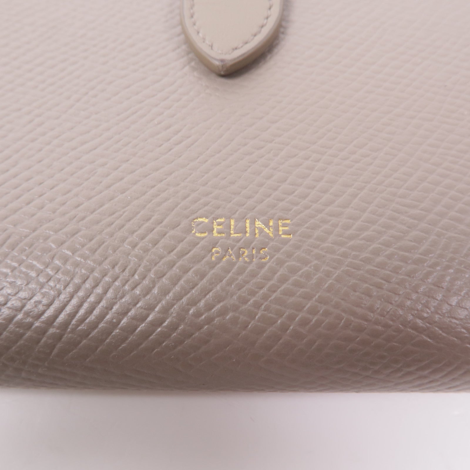CELINE 牛皮皮革Wallet金扣錢包
