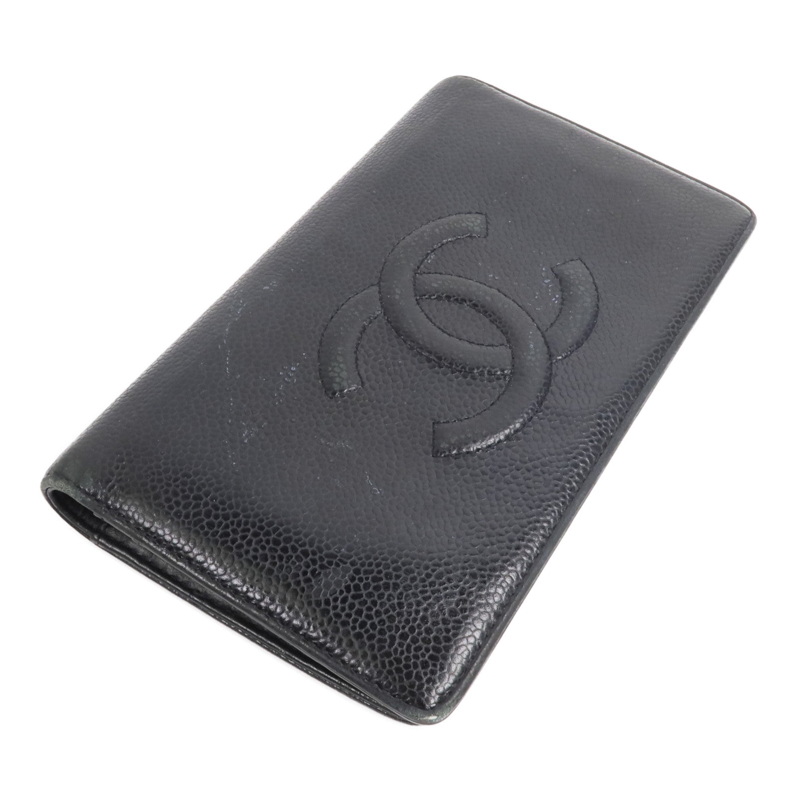 CHANEL 牛皮皮革Long Bifold Wallet長錢包