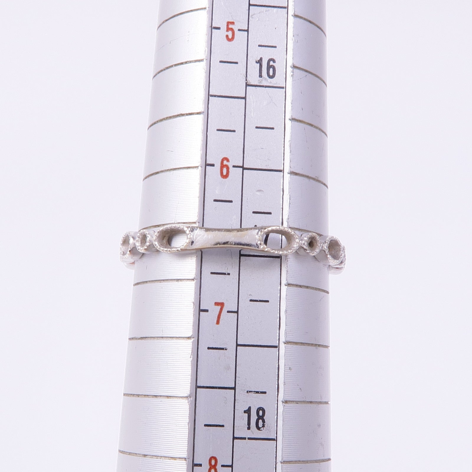 JEWELRY 【激減優惠】18K白金Diamond Ring鑽石戒指US#6.5