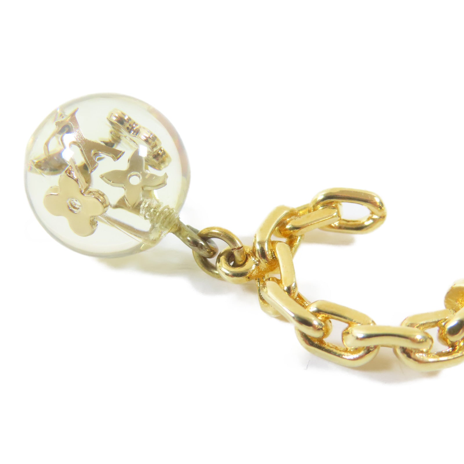 LOUIS VUITTON 金屬Buckle Dreyer Buhl Earrings耳環金色