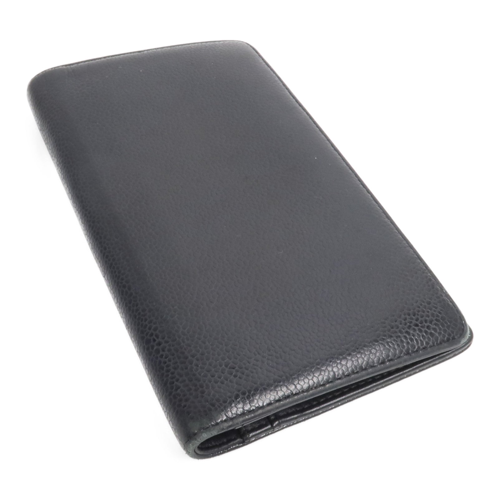 CHANEL 牛皮皮革Long Bifold Wallet長錢包