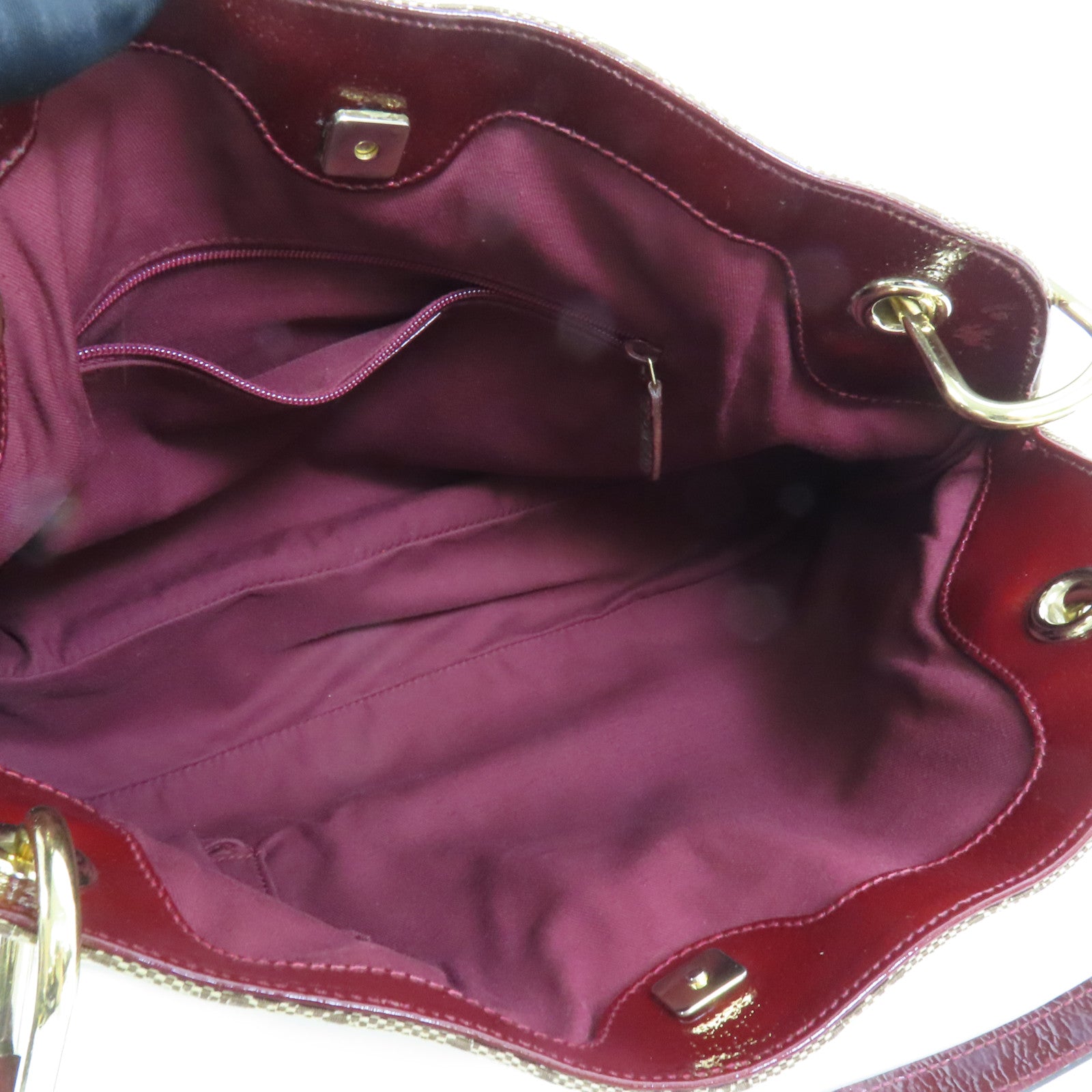 GUCCI 帆布Shoulder Bag金扣肩背袋