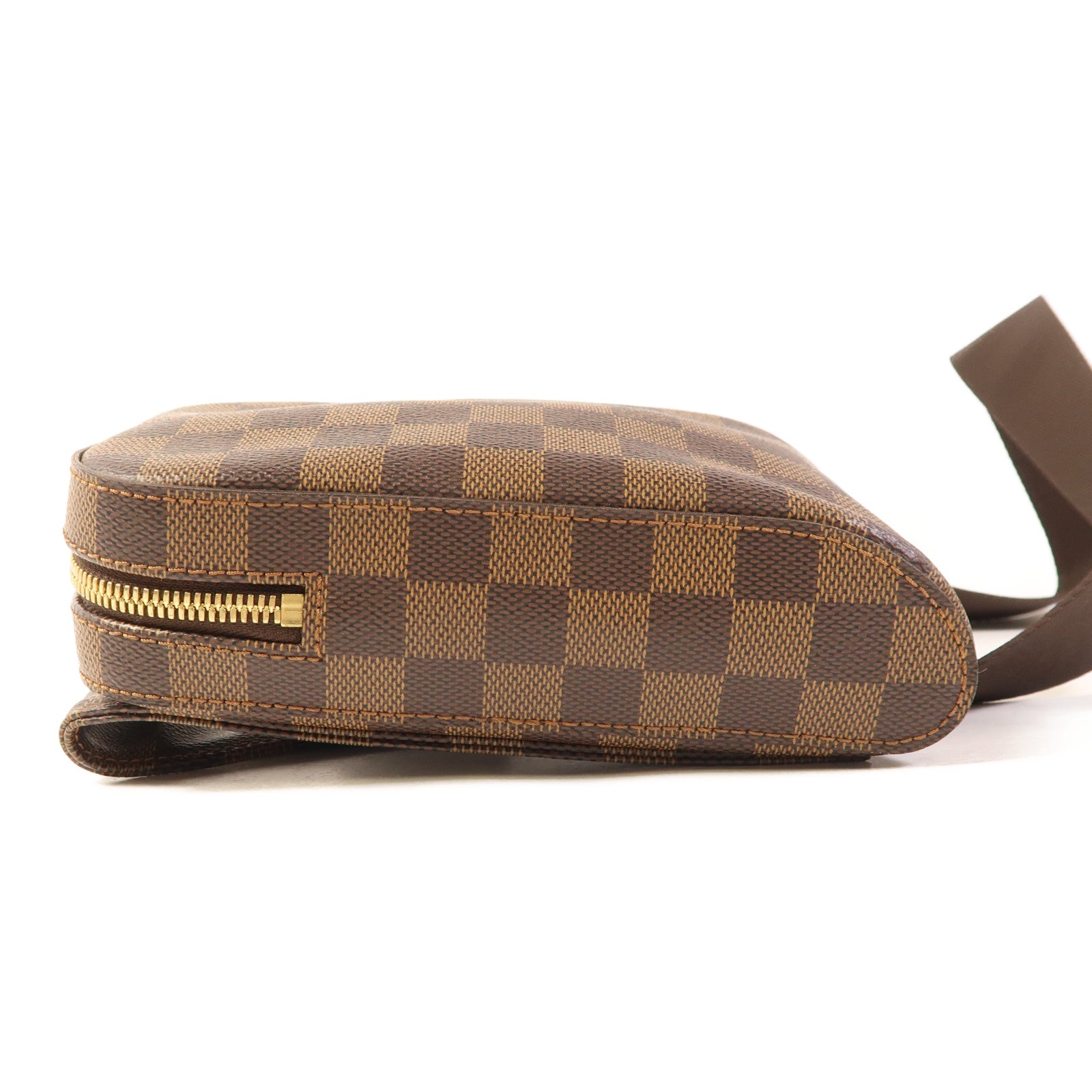 LOUIS VUITTON Damier Geronimos金扣腰包