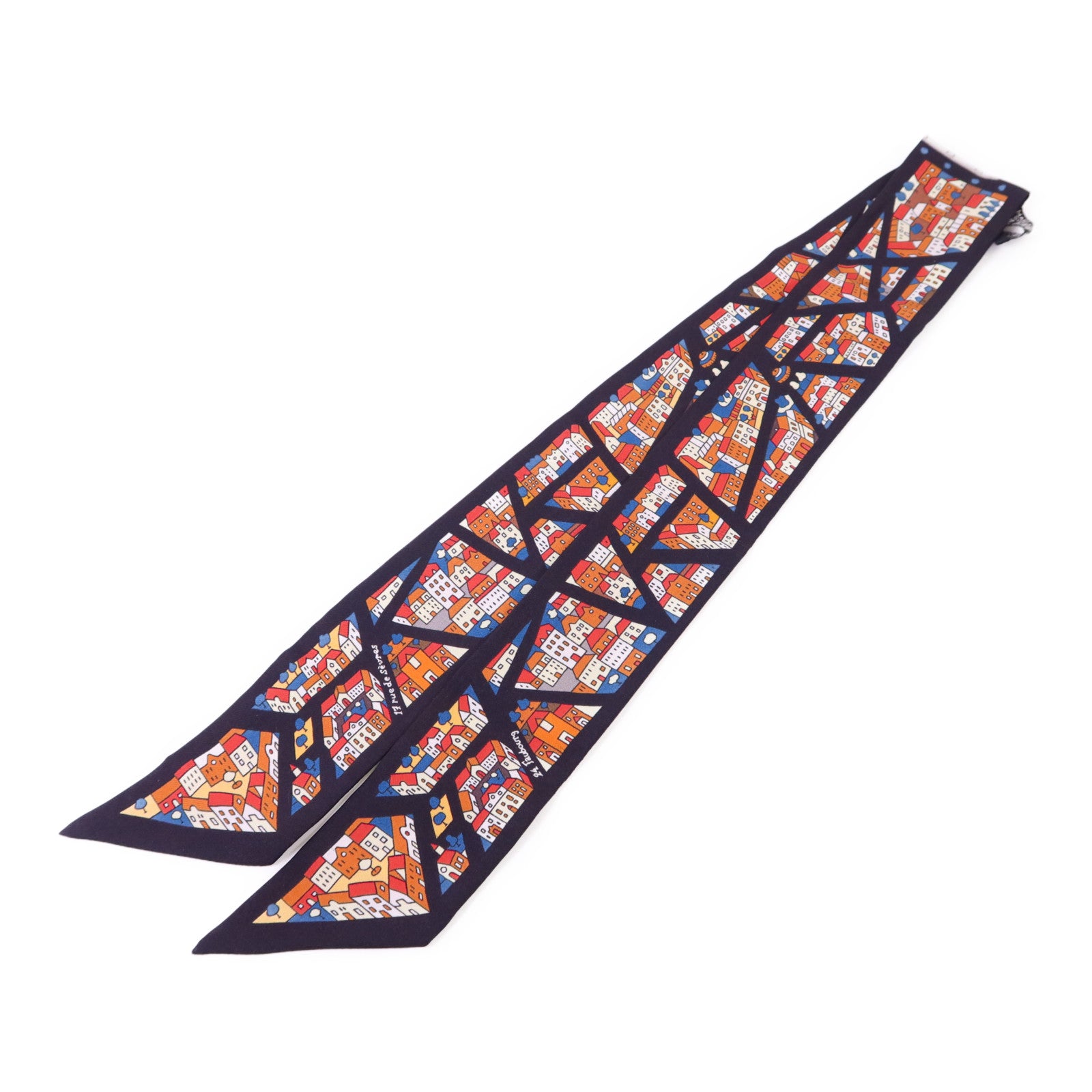 HERMES 絲質Twilly絲巾