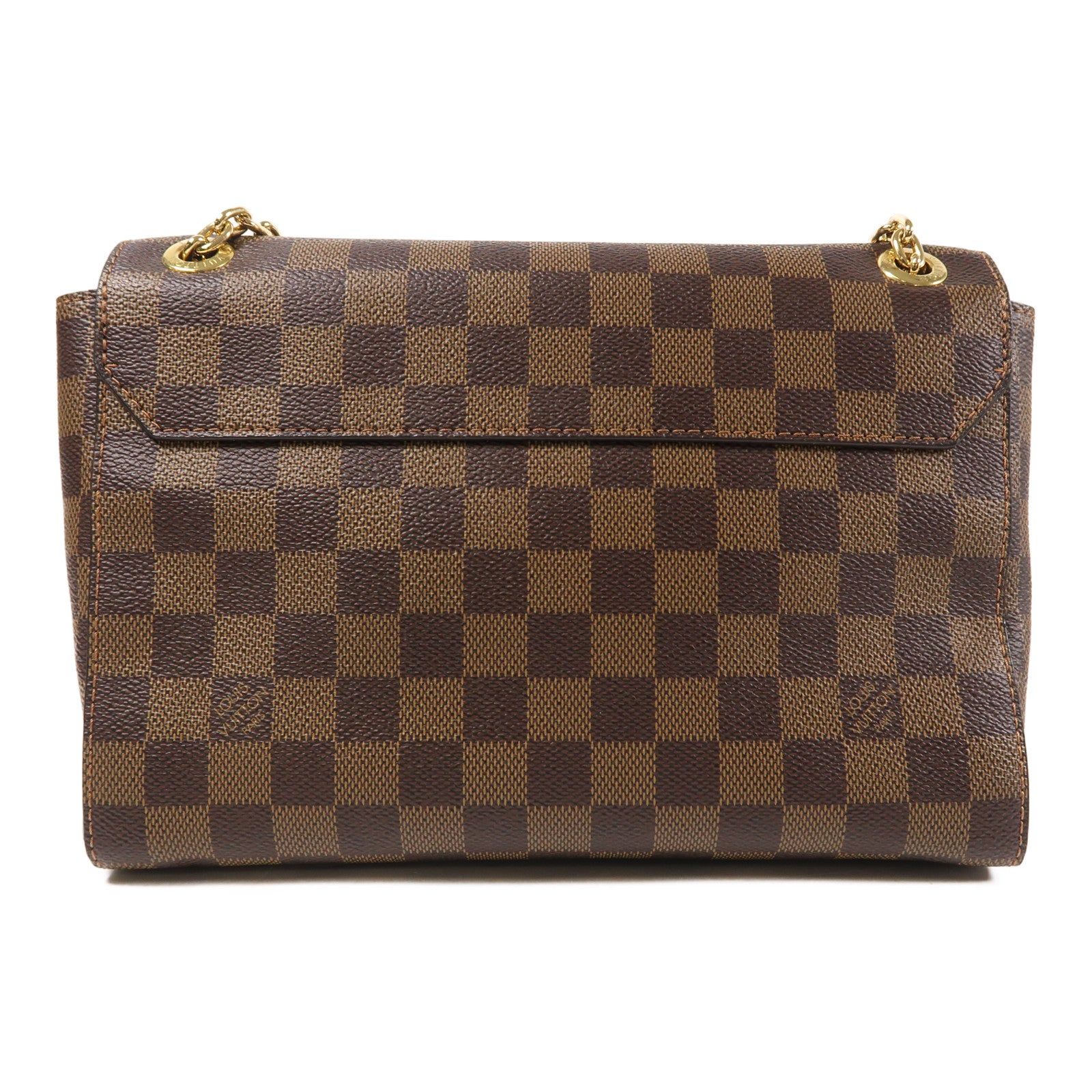 LOUIS VUITTON Damier Vavin金扣鏈帶肩背袋